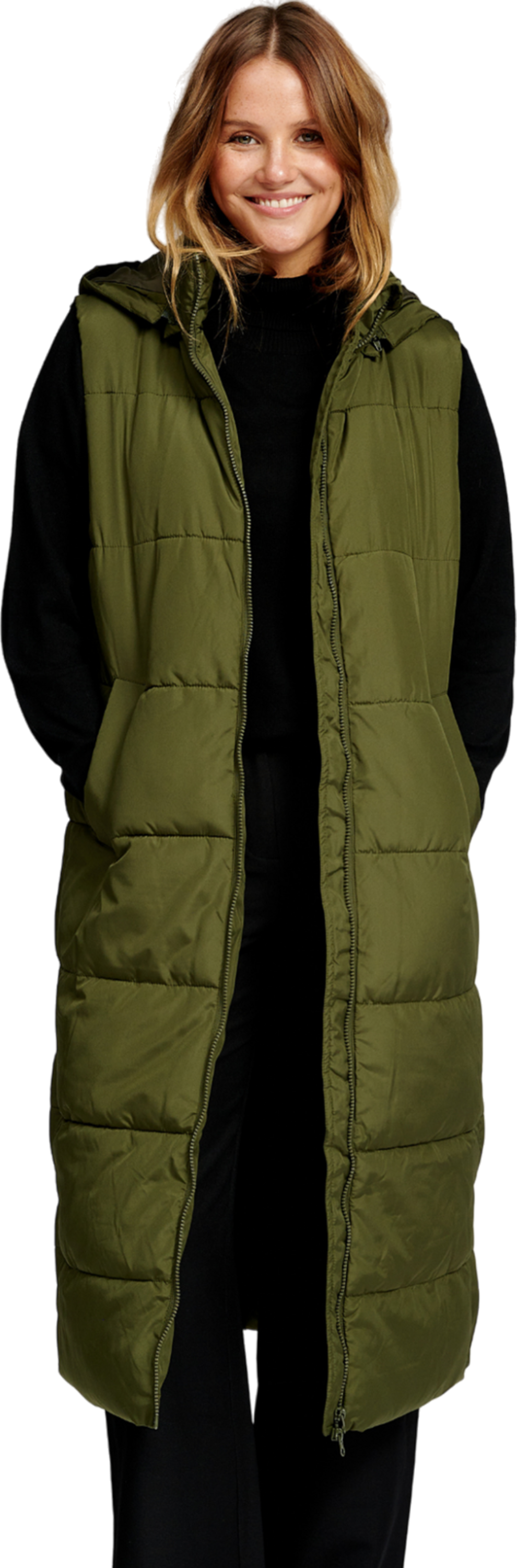 TEESHOPPEN, Long Puffer Vest