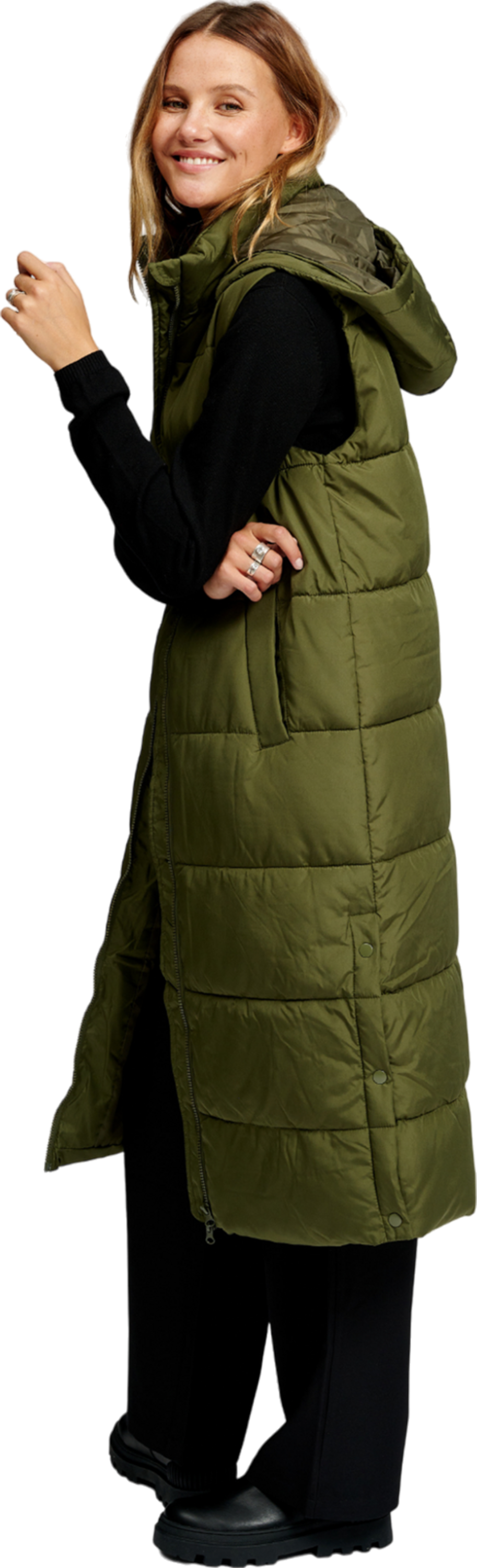 TEESHOPPEN, Long Puffer Vest