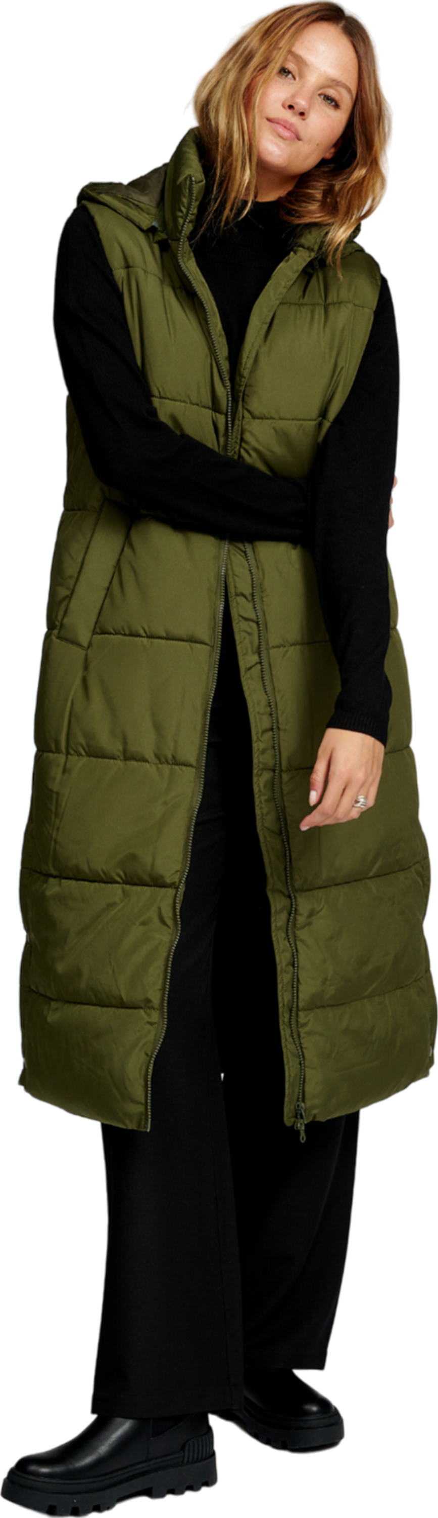 TEESHOPPEN, Long Puffer Vest