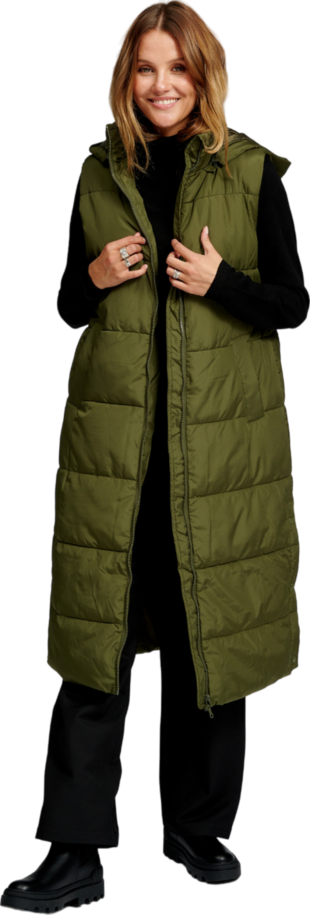 TEESHOPPEN, Long Puffer Vest