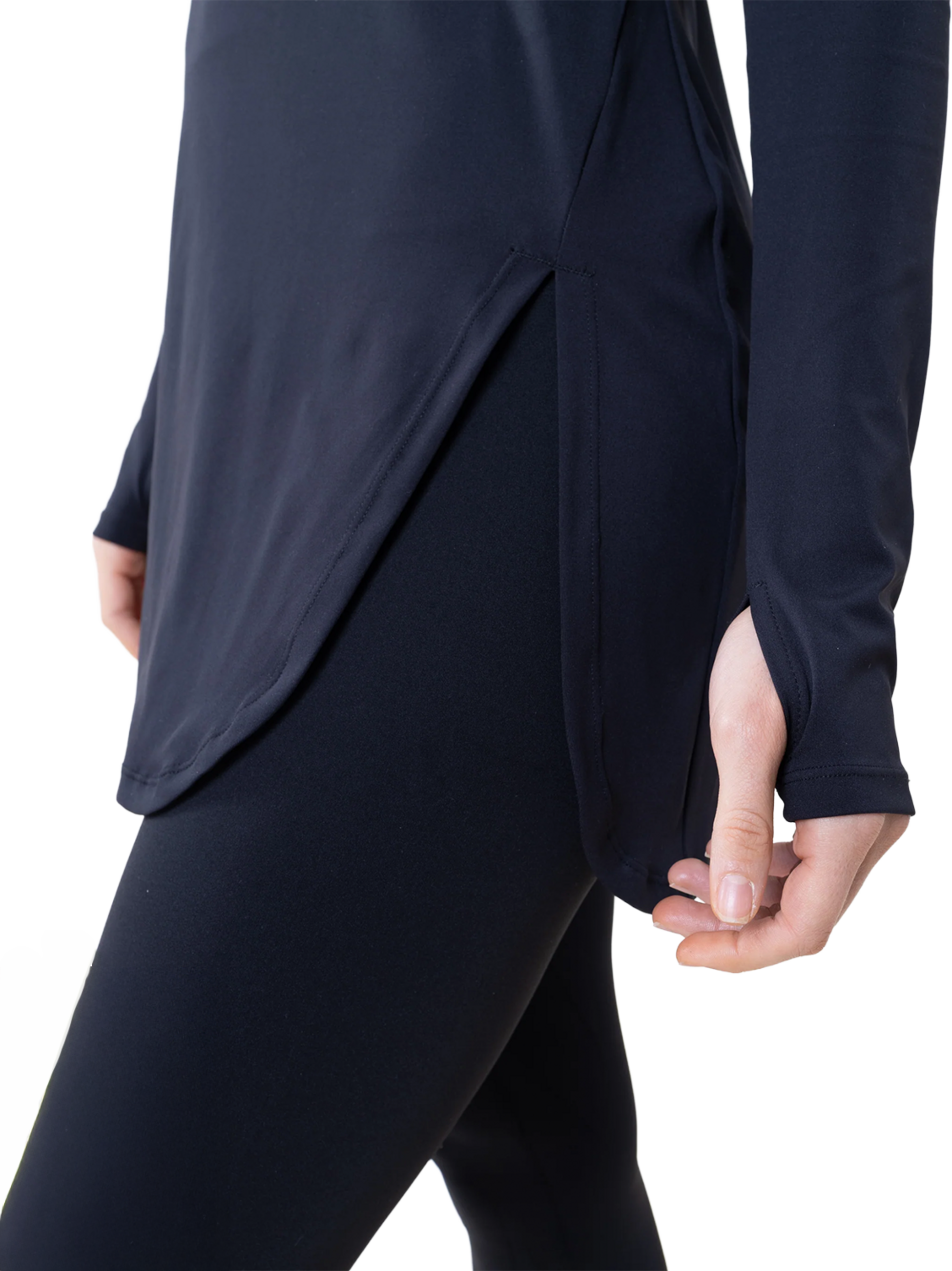 PUREFIT, Long Sleeve Zip Top