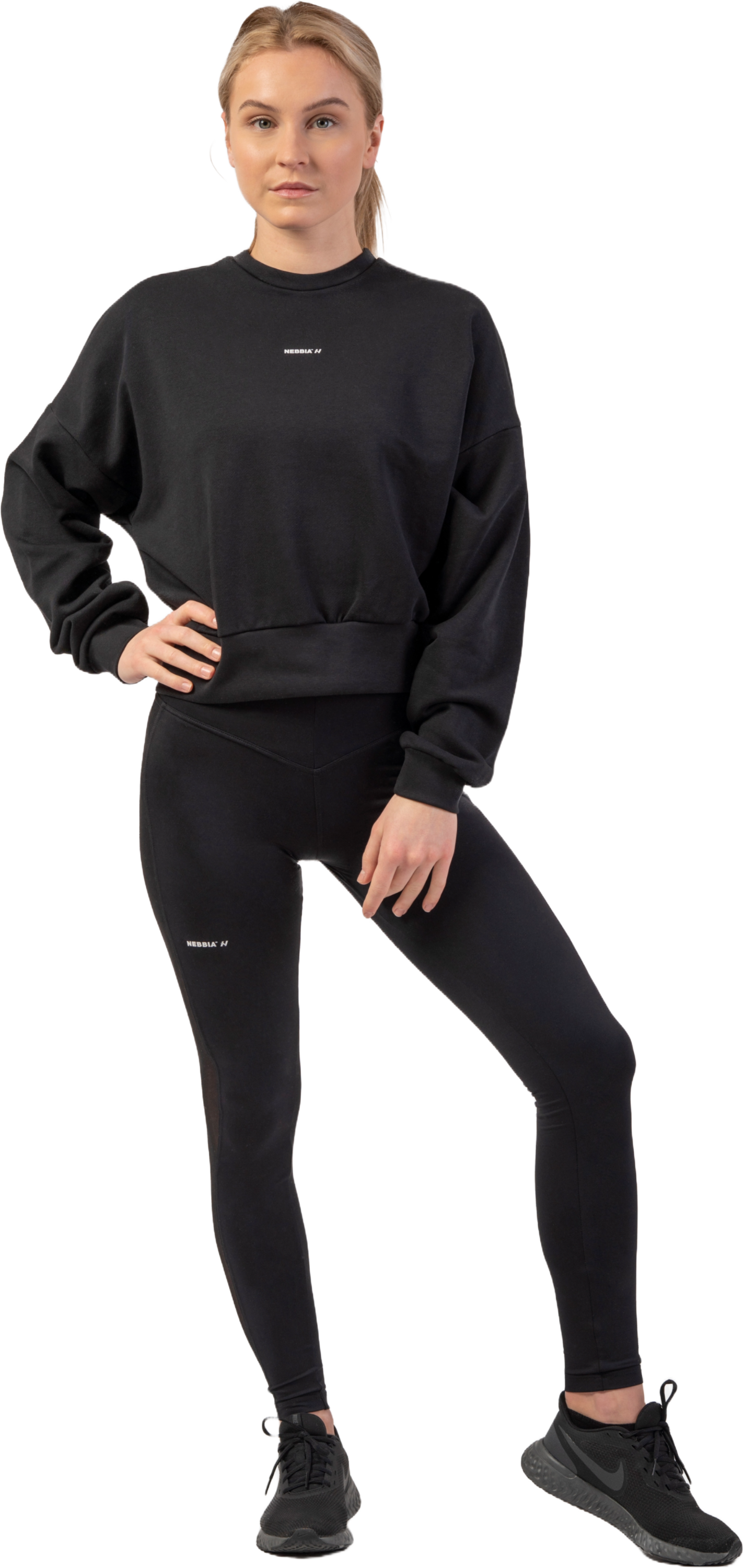 NEBBIA, Loose Fit Sweatshirt "feeling Good"