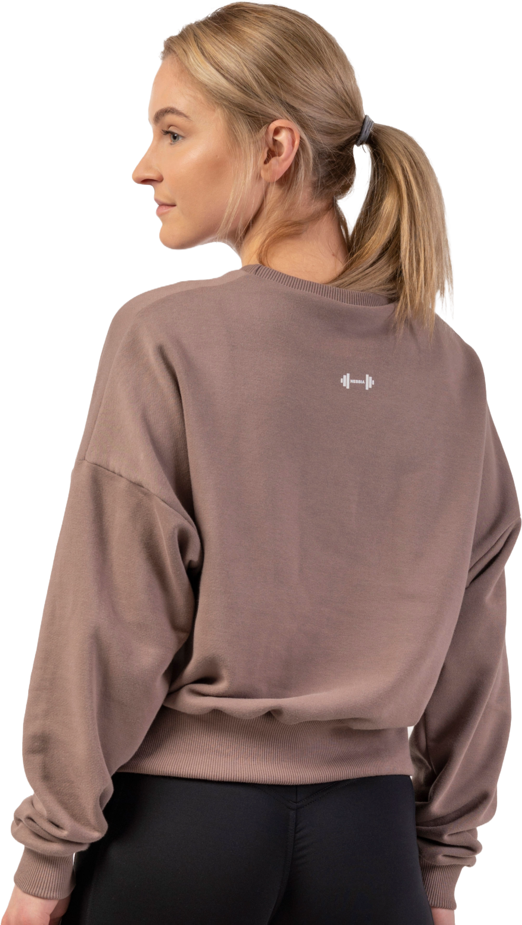 NEBBIA, Loose Fit Sweatshirt "feeling Good"