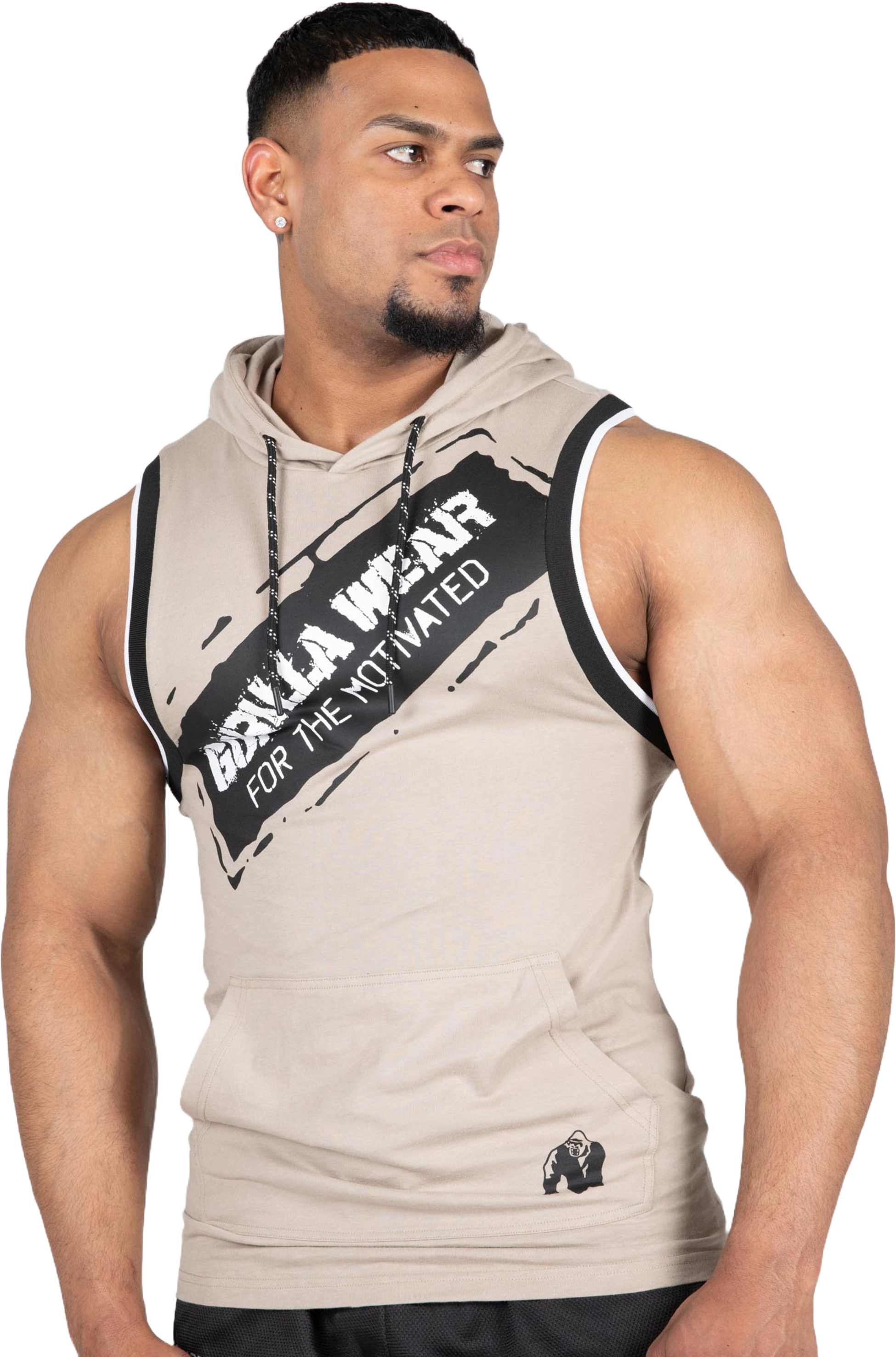 GORILLA WEAR, Loretto Hooded Tank Top