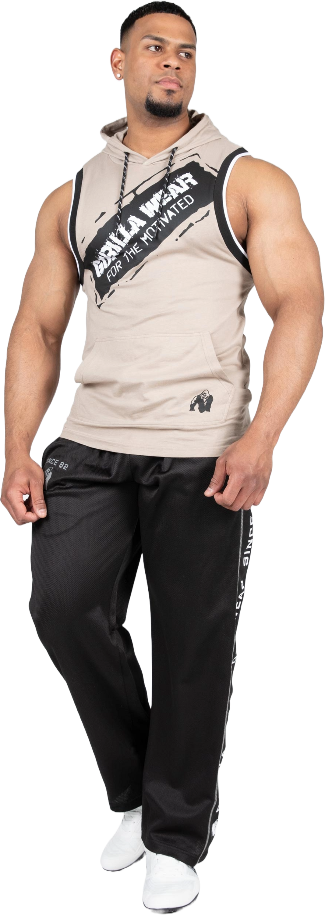 GORILLA WEAR, Loretto Hooded Tank Top