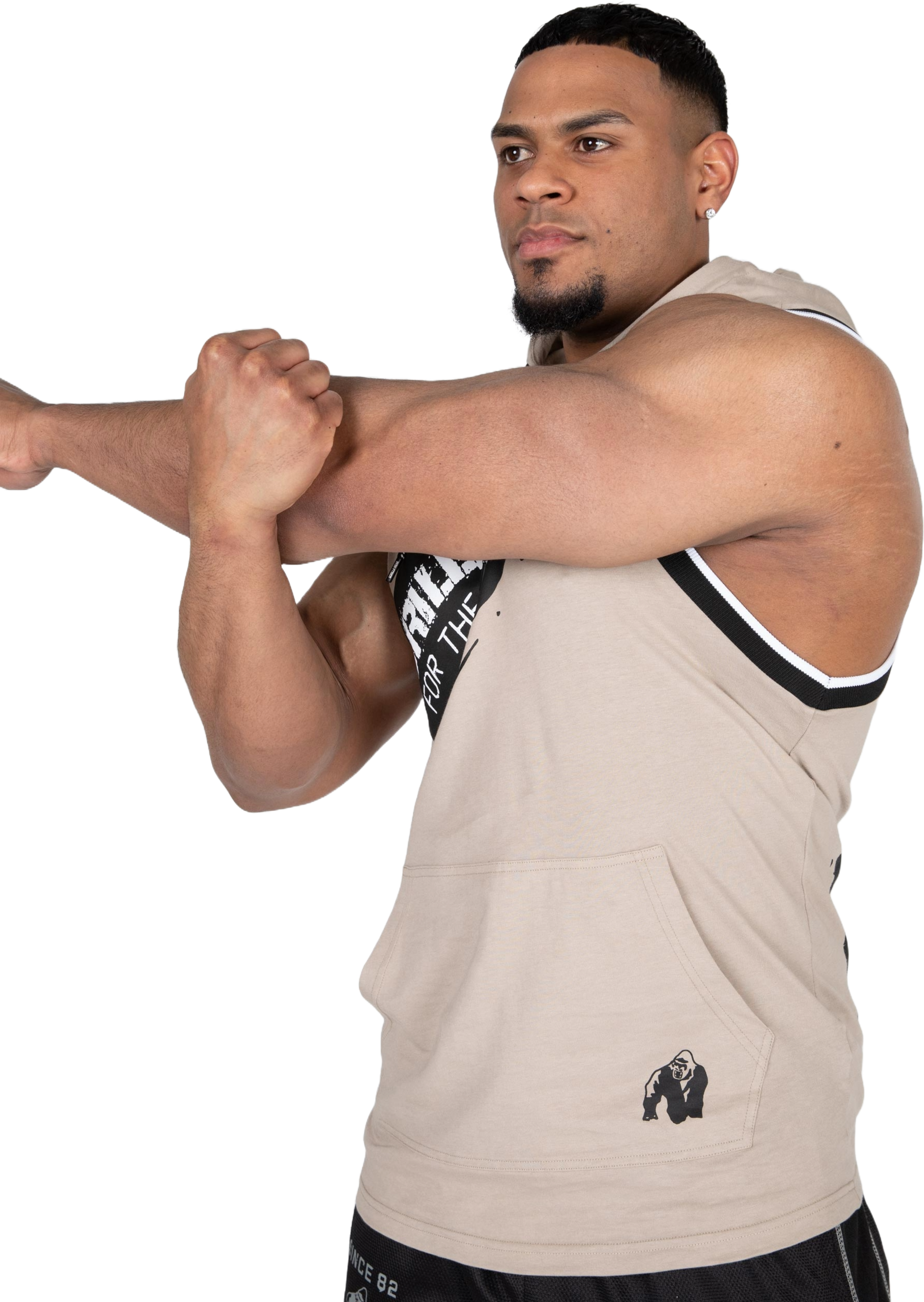 GORILLA WEAR, Loretto Hooded Tank Top