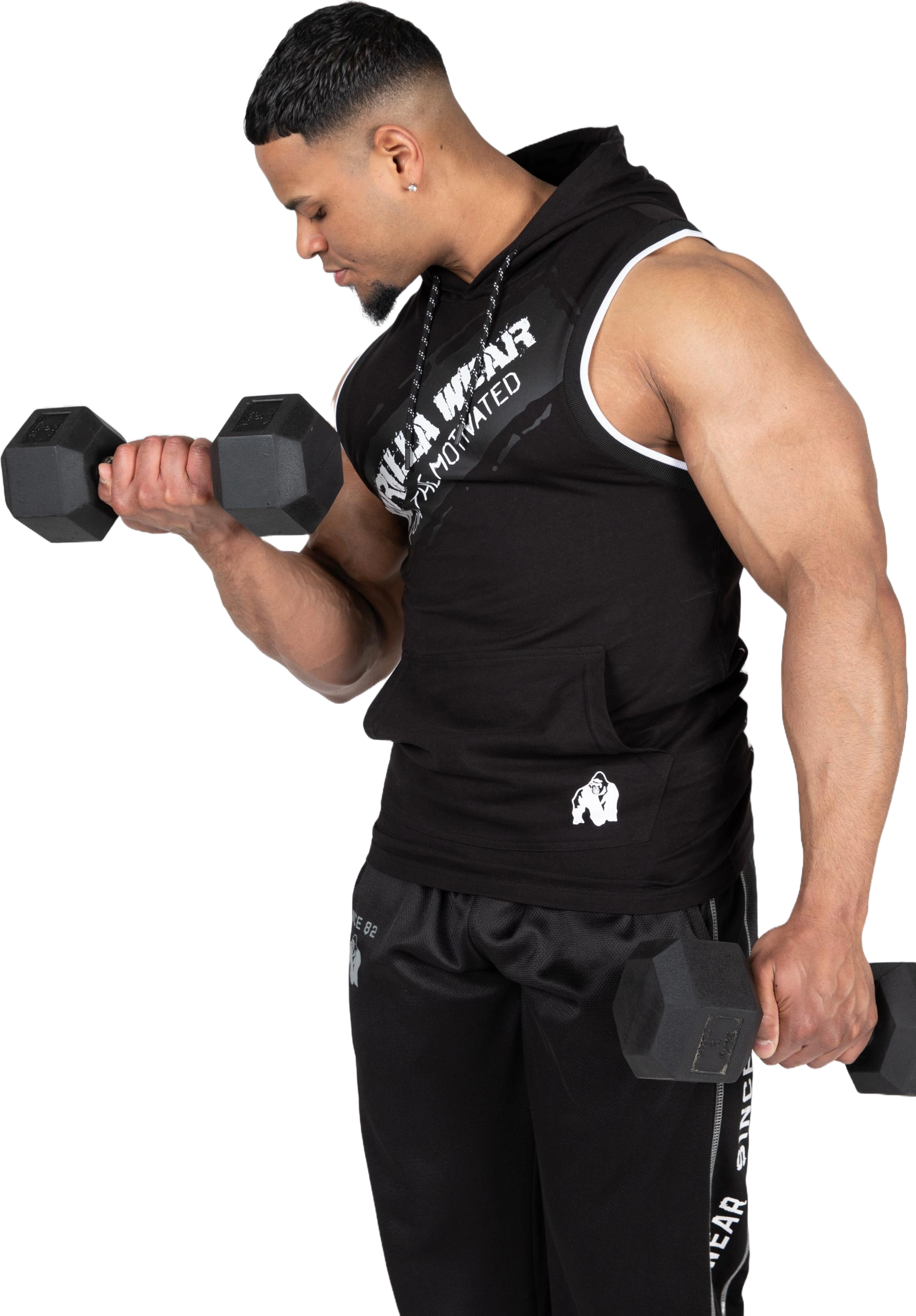 GORILLA WEAR, Loretto Hooded Tank Top