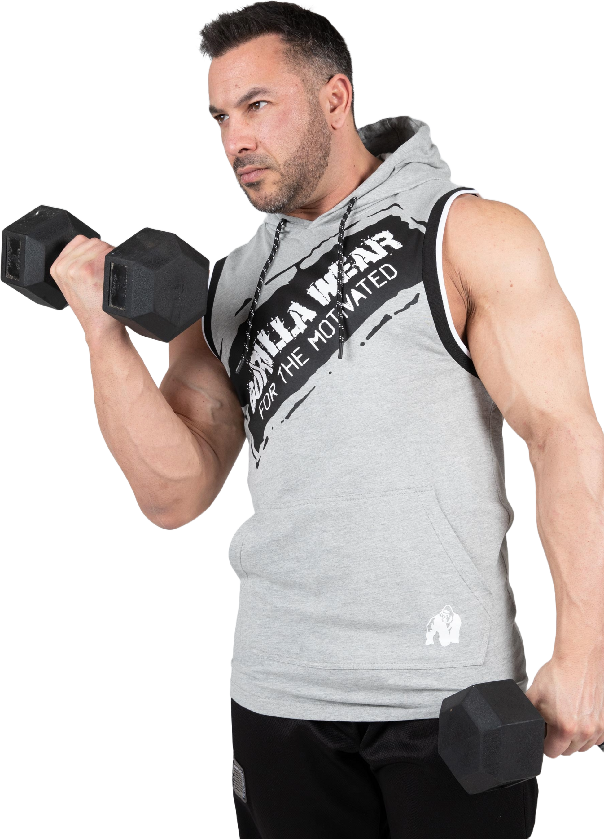 GORILLA WEAR, Loretto Hooded Tank Top