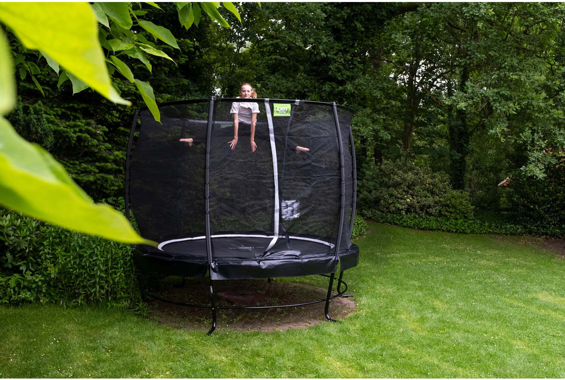 EXIT, Lotus Premium Studsmatta &Oslash;366cm - Svart