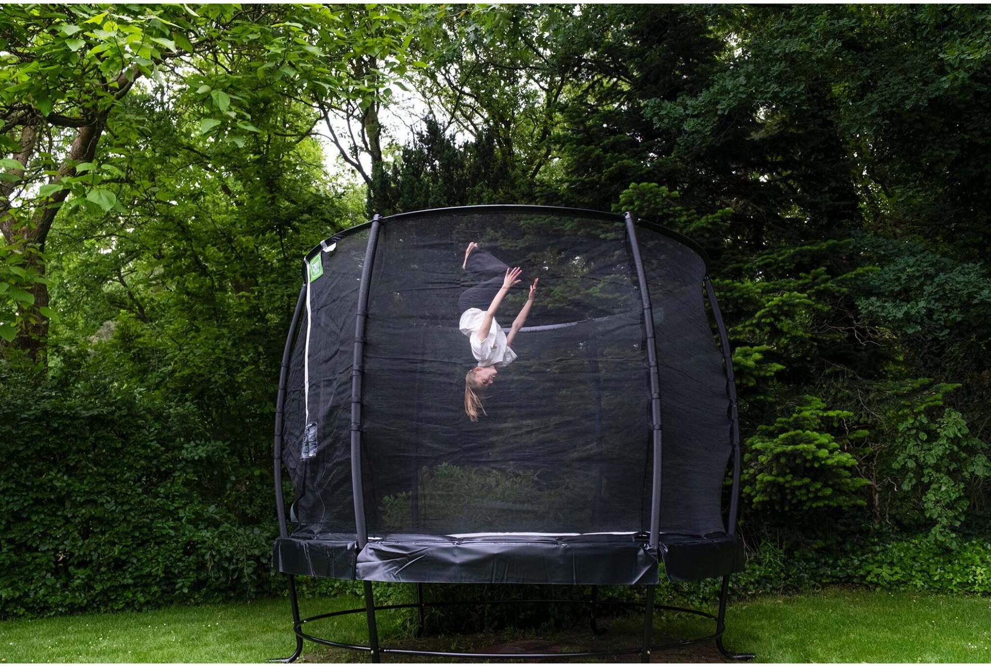 EXIT, Lotus Premium Studsmatta &Oslash;366cm - Svart