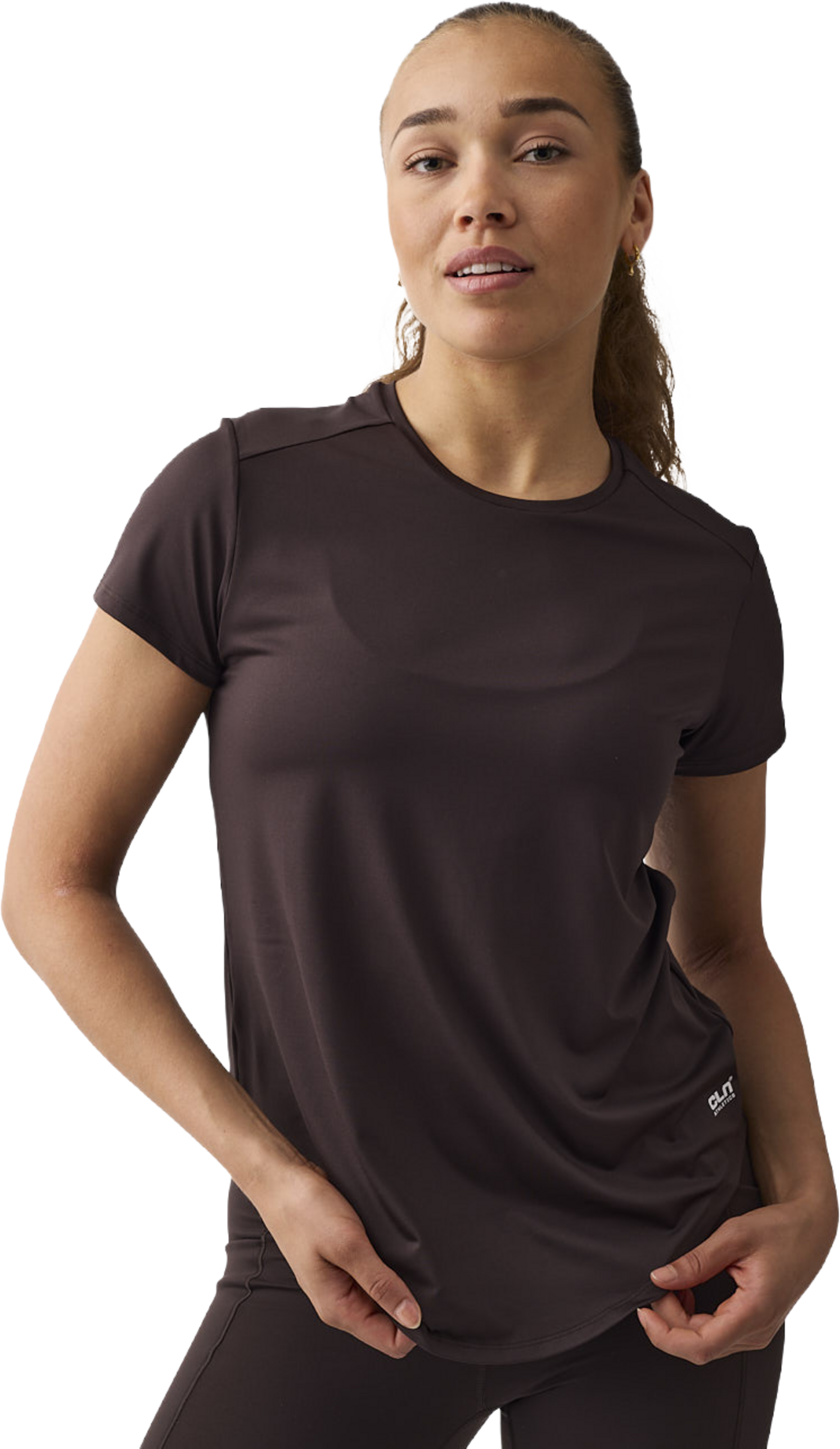 CLN ATHLETICS, Lucy T-shirt Coffee