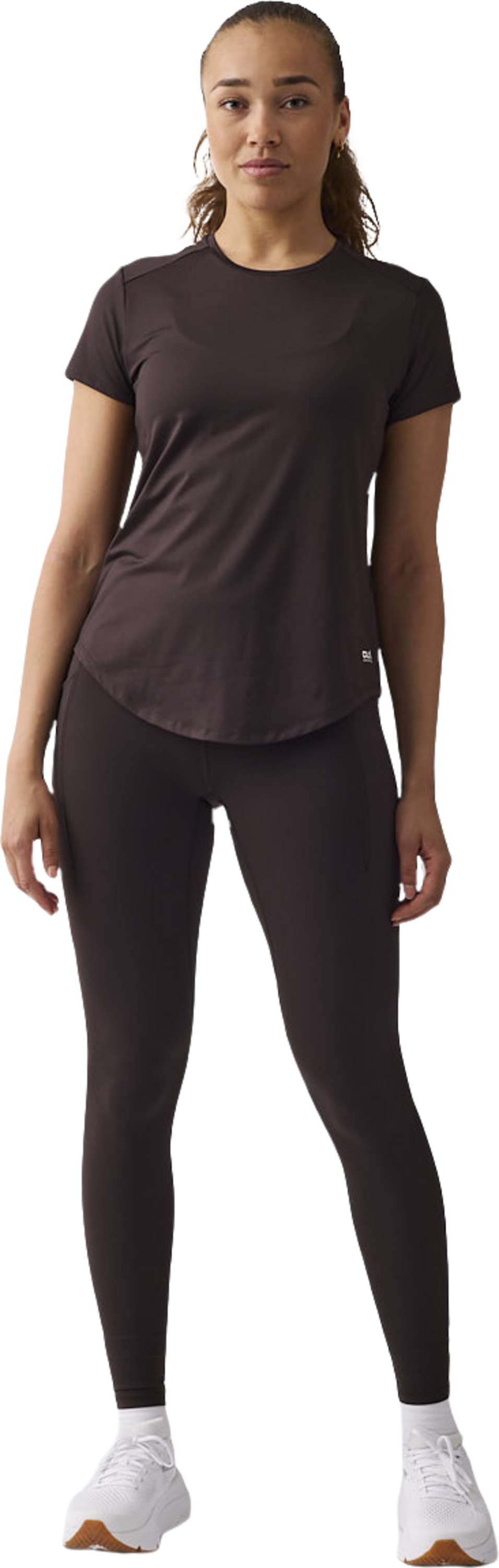 CLN ATHLETICS, Lucy T-shirt Coffee