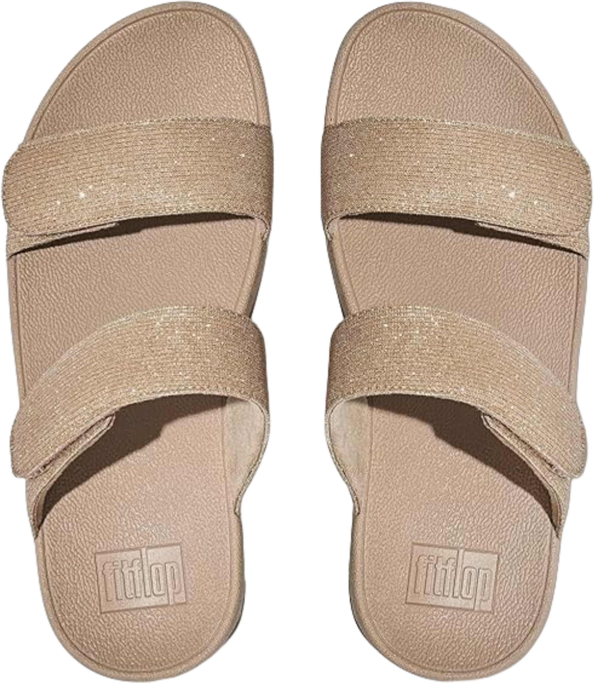 FITFLOP, Lulu Adjustable Shimmerlux Slides