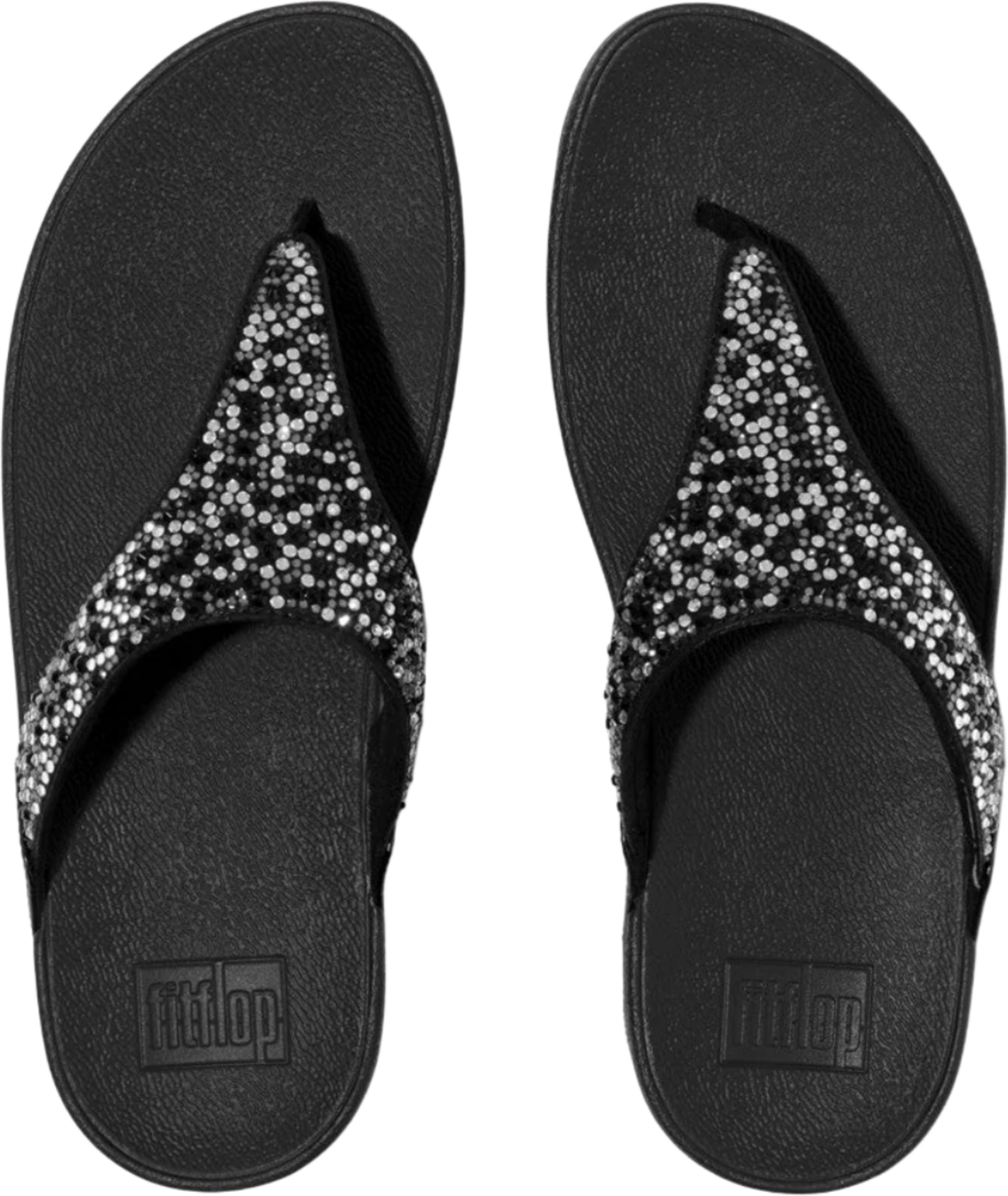 FITFLOP, Lulu Crystal-mix Toe-post Sandals