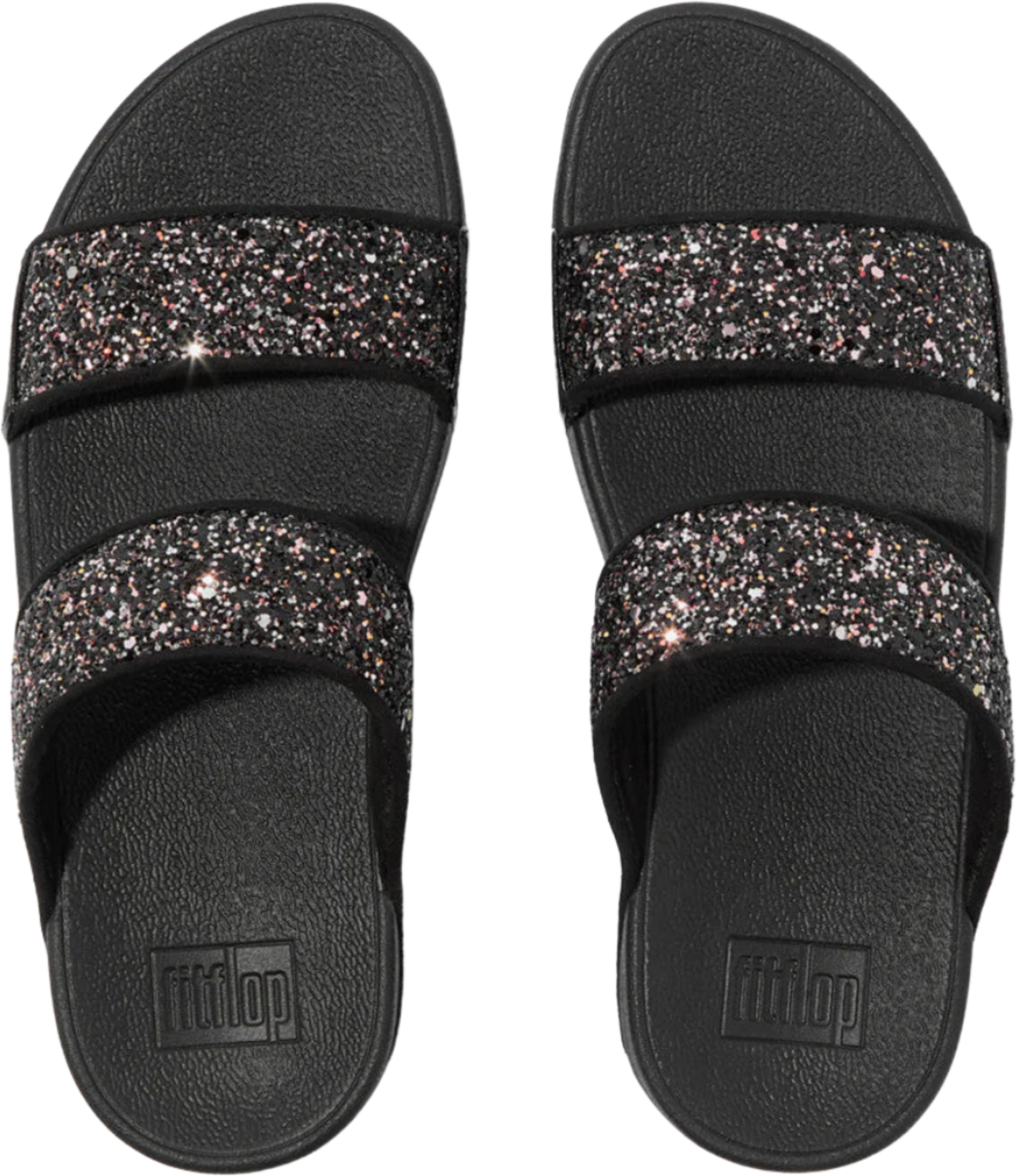 FITFLOP, Lulu Multi-tonal Glitter Slides