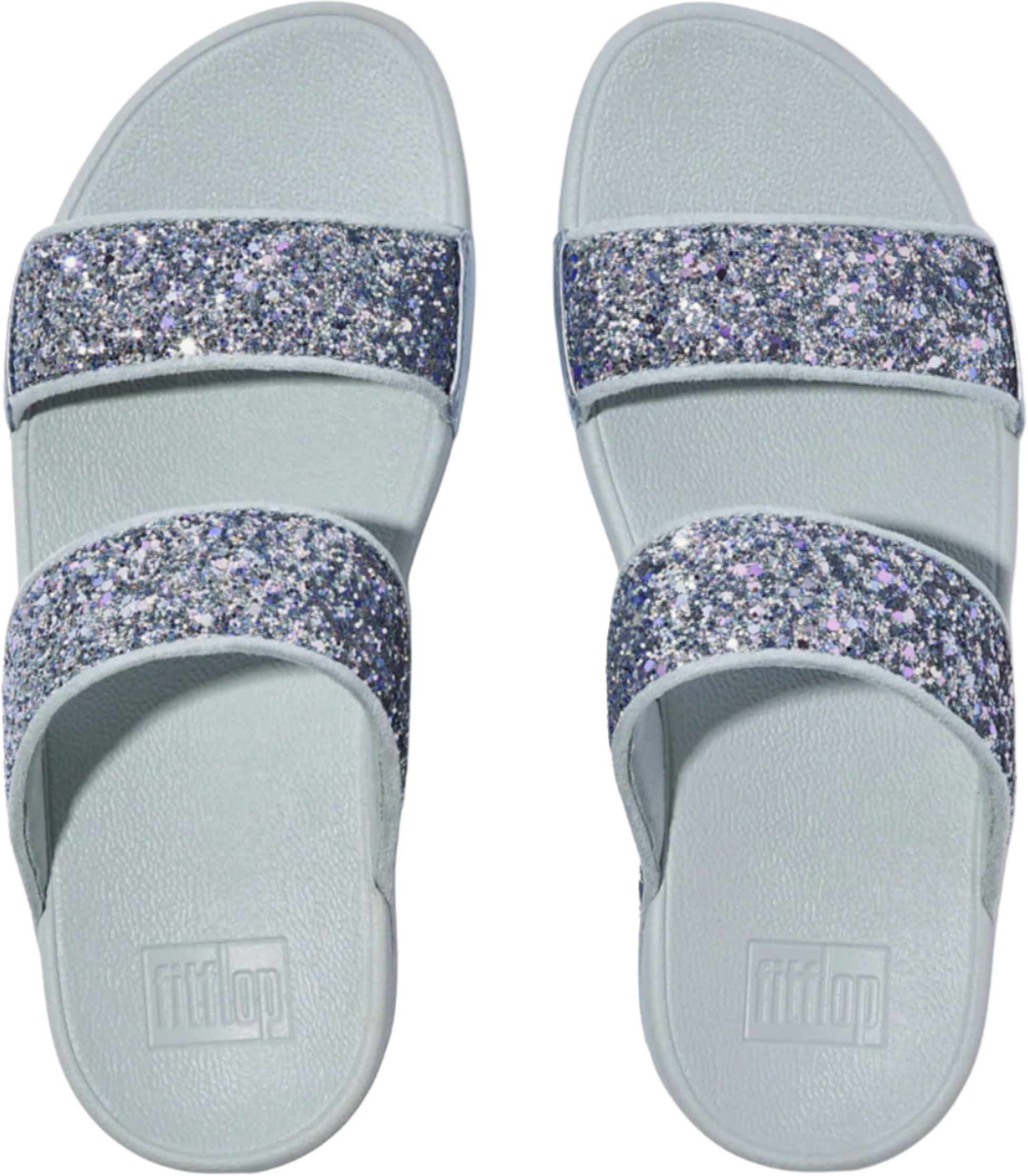 FITFLOP, Lulu Multi-tonal Glitter Slides