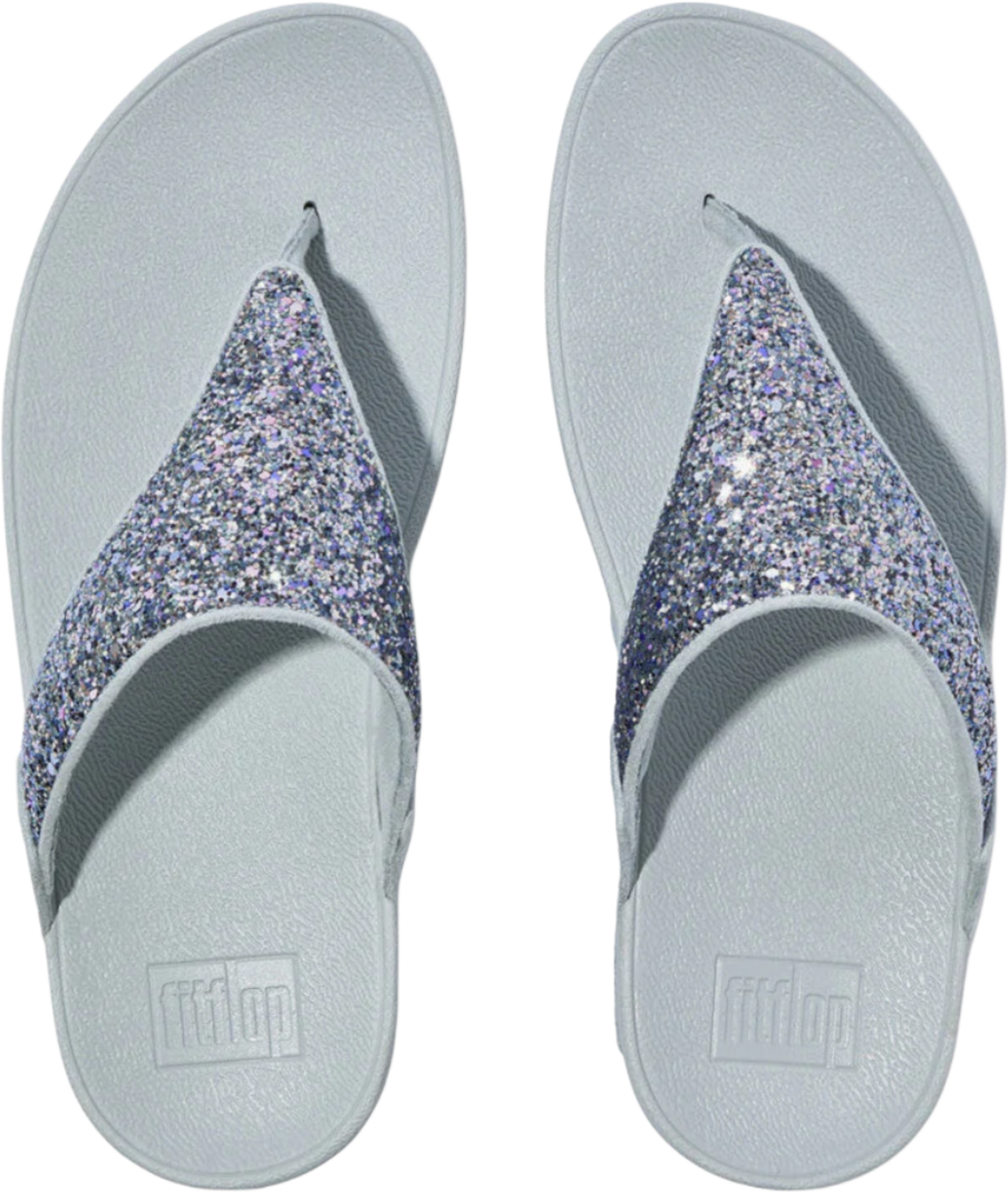 FITFLOP, Lulu Multi-tonal Glitter Toe-post Sandals