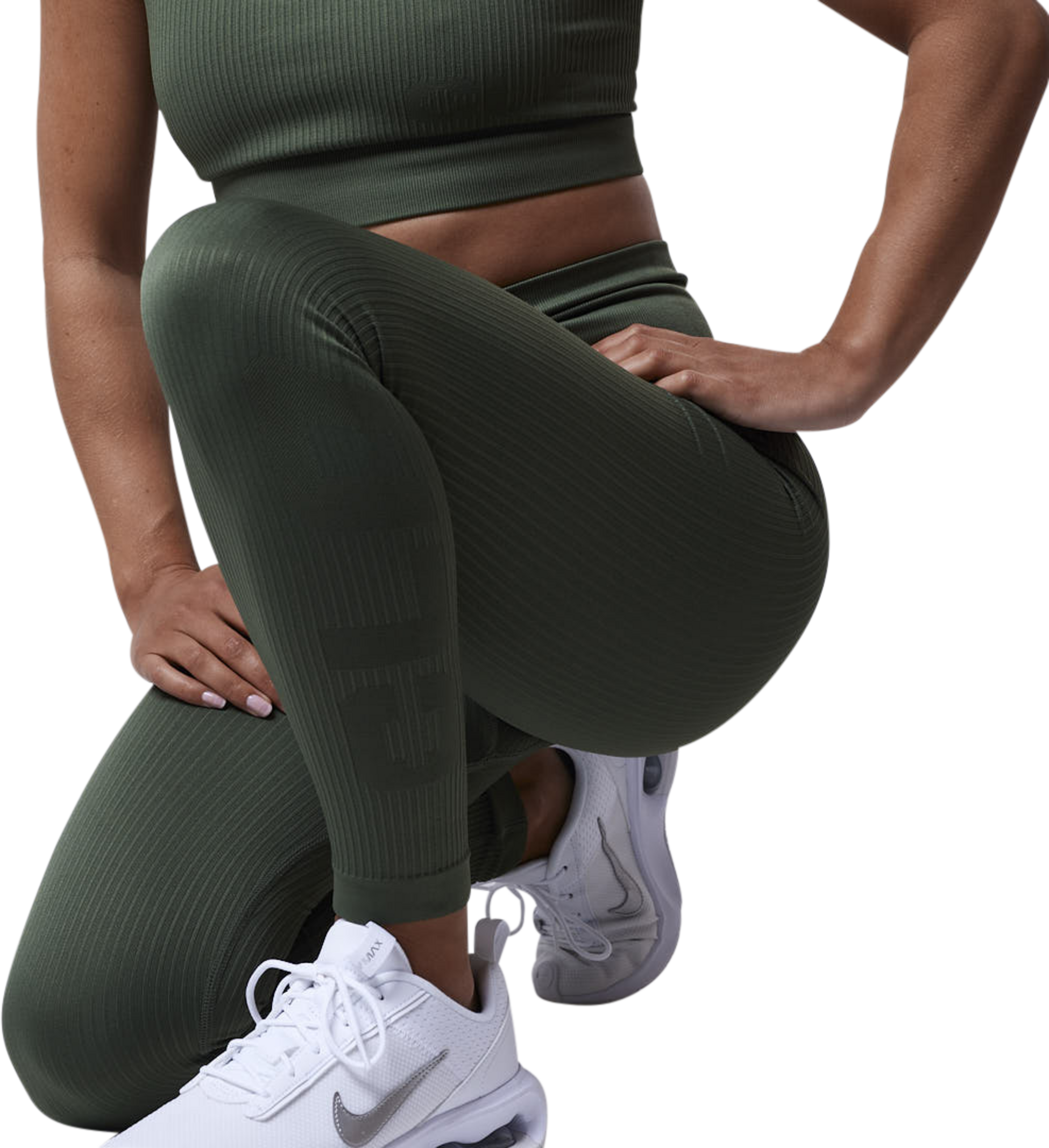 CLN ATHLETICS, Luma Ribbed Seamless Tights