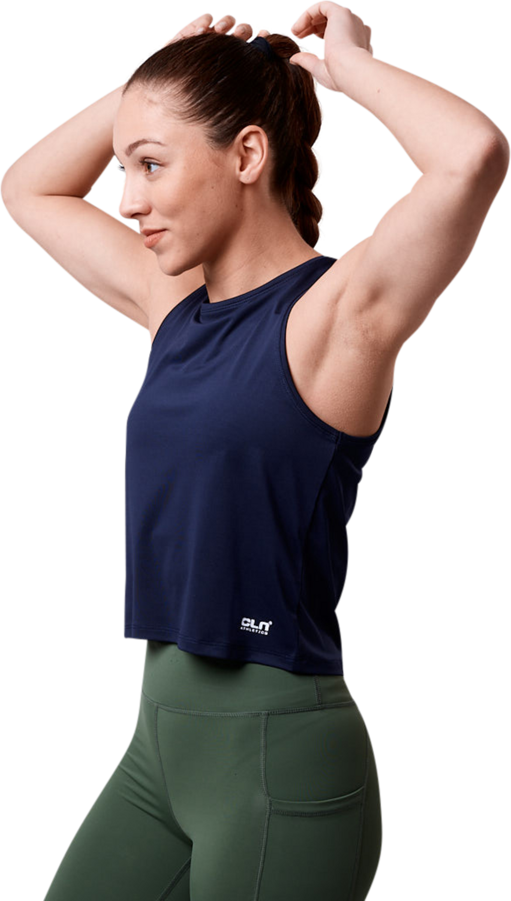 CLN ATHLETICS, Lunar Cropped Tank