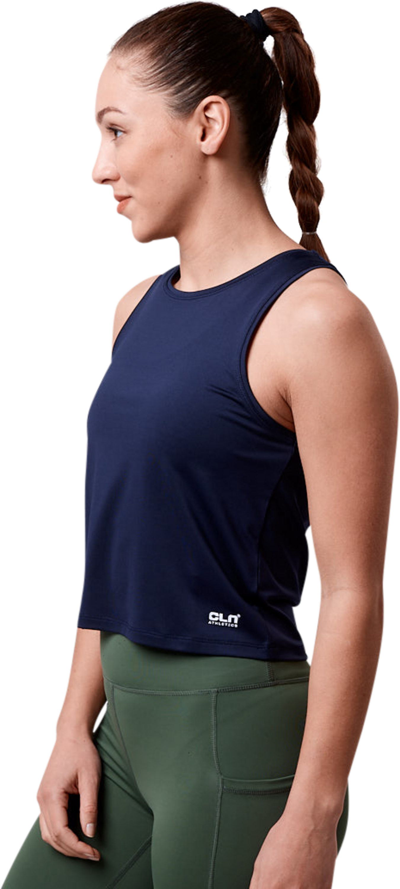 CLN ATHLETICS, Lunar Cropped Tank
