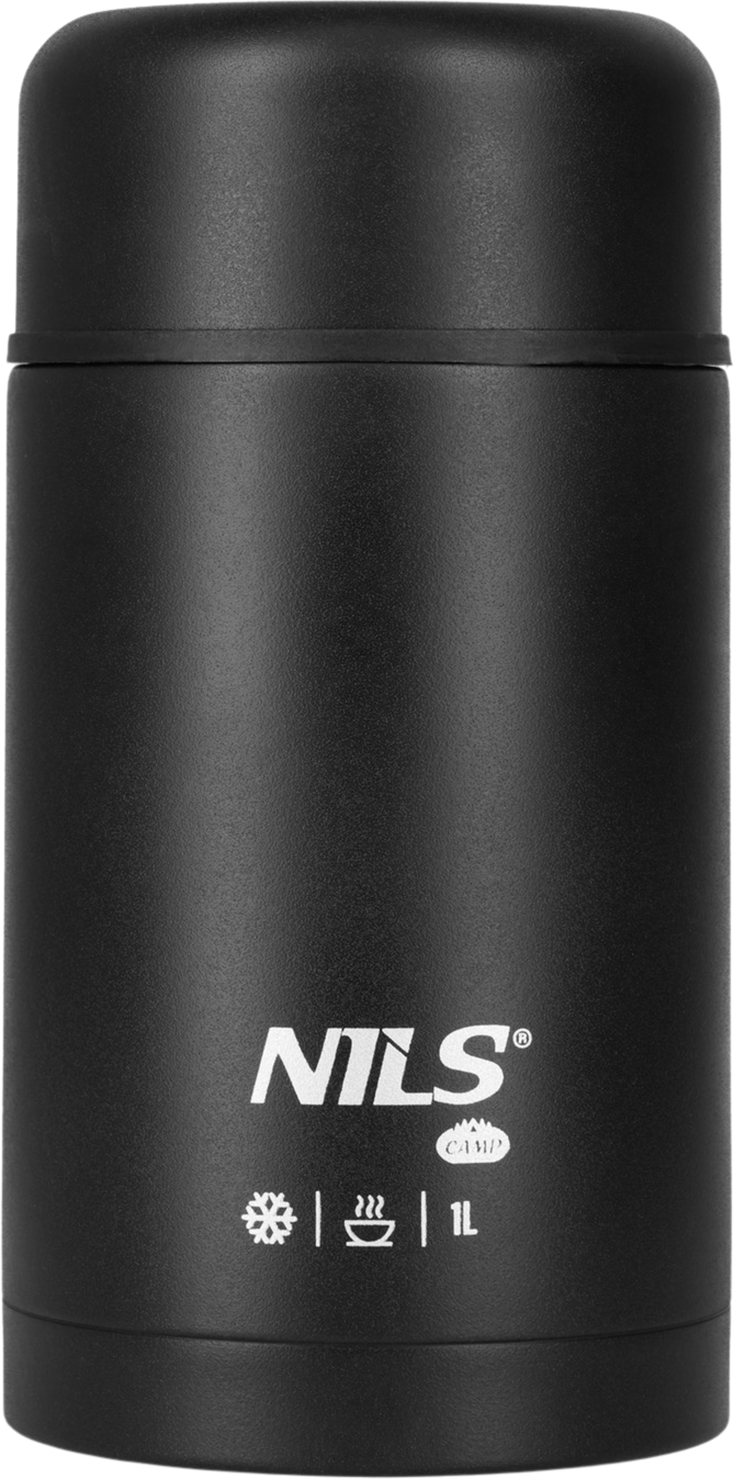 NORTHIX, Lunch Thermos 1000ml, Black, Insulated Flask