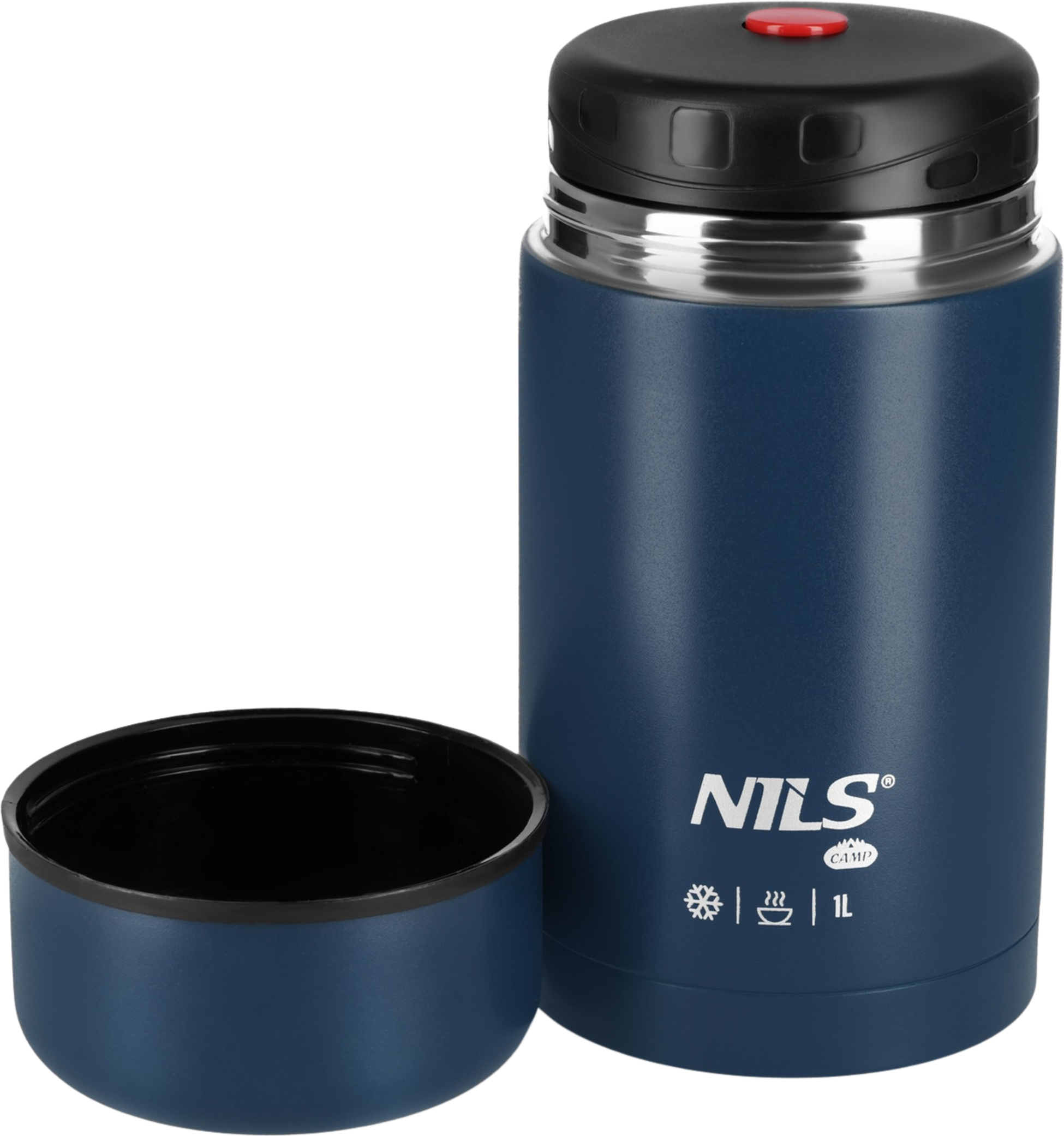 NORTHIX, Lunch Thermos 1000ml, Blue, Insulated Flask