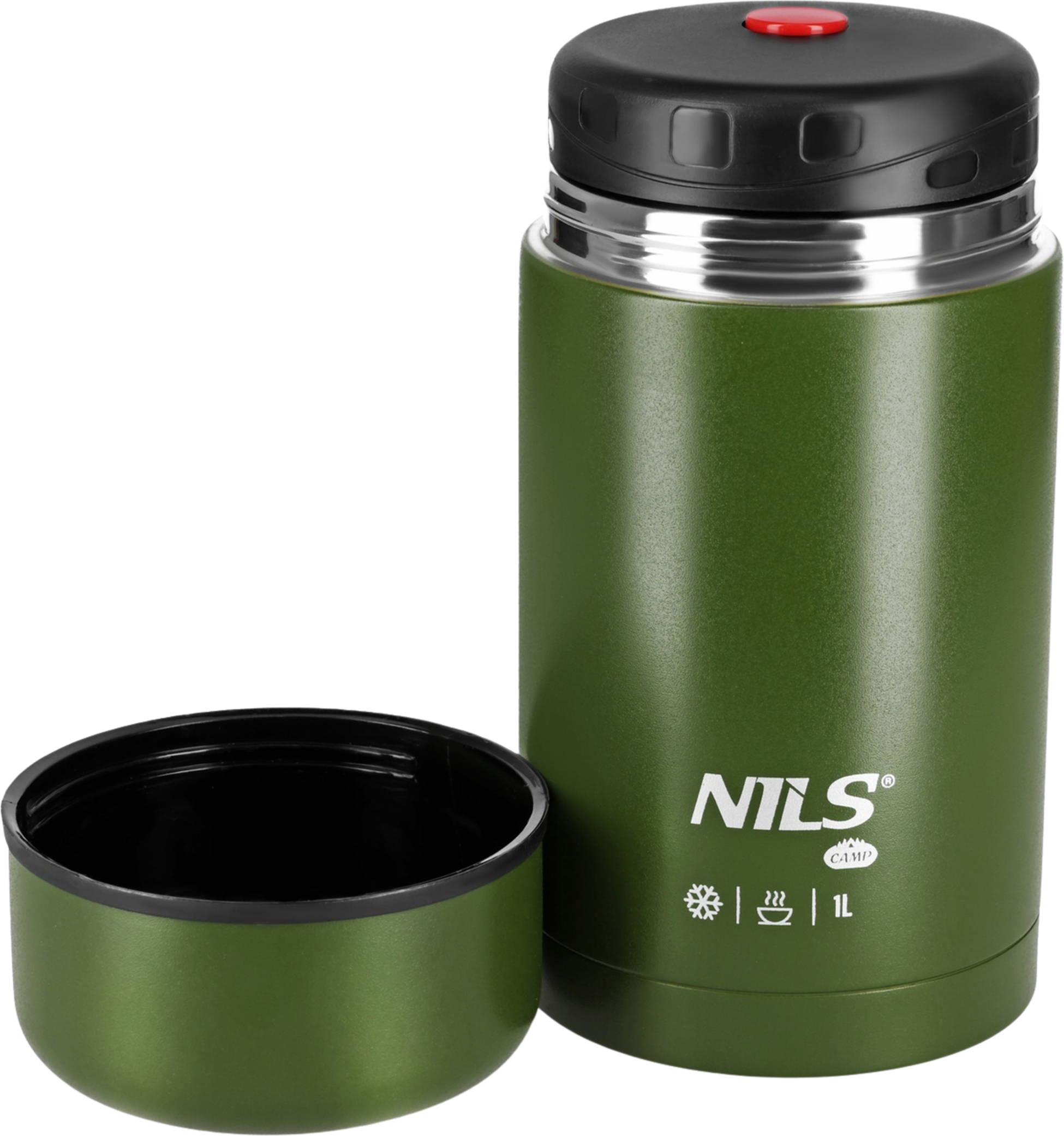 NORTHIX, Lunch Thermos 1000ml, Green, Insulated Flask