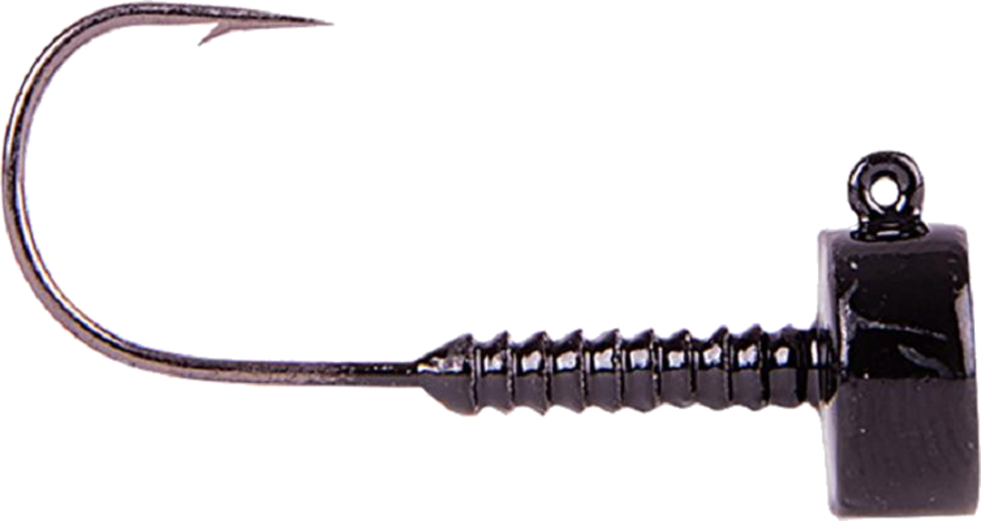 LUNKER CITY, Lunker City Ned Head 7g, 2/0 - Black - 4pcs