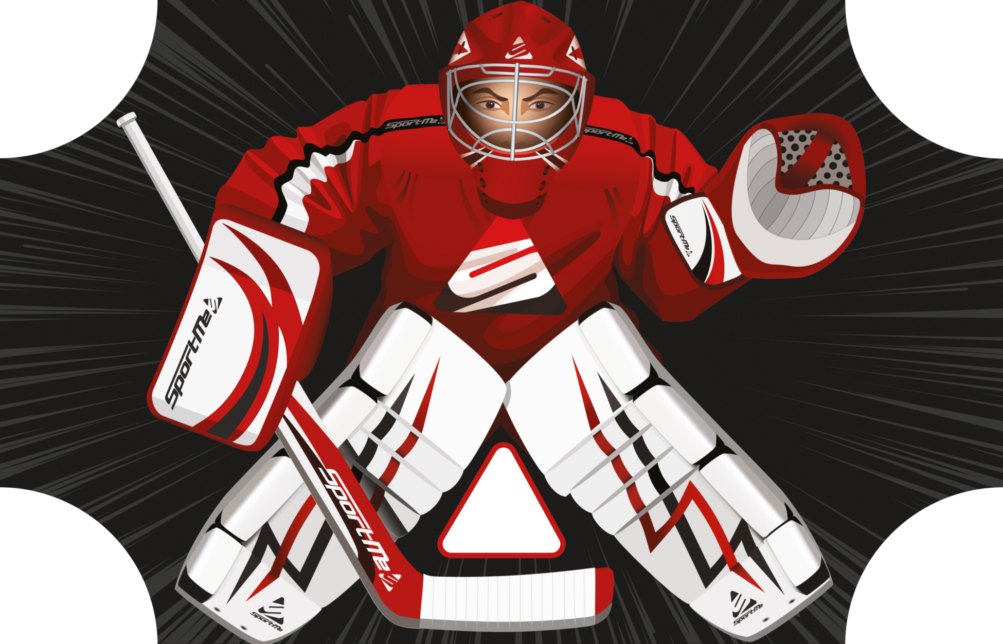 SPORTME, M&aring;lvakstavla F&ouml;r Midsize M&aring;l