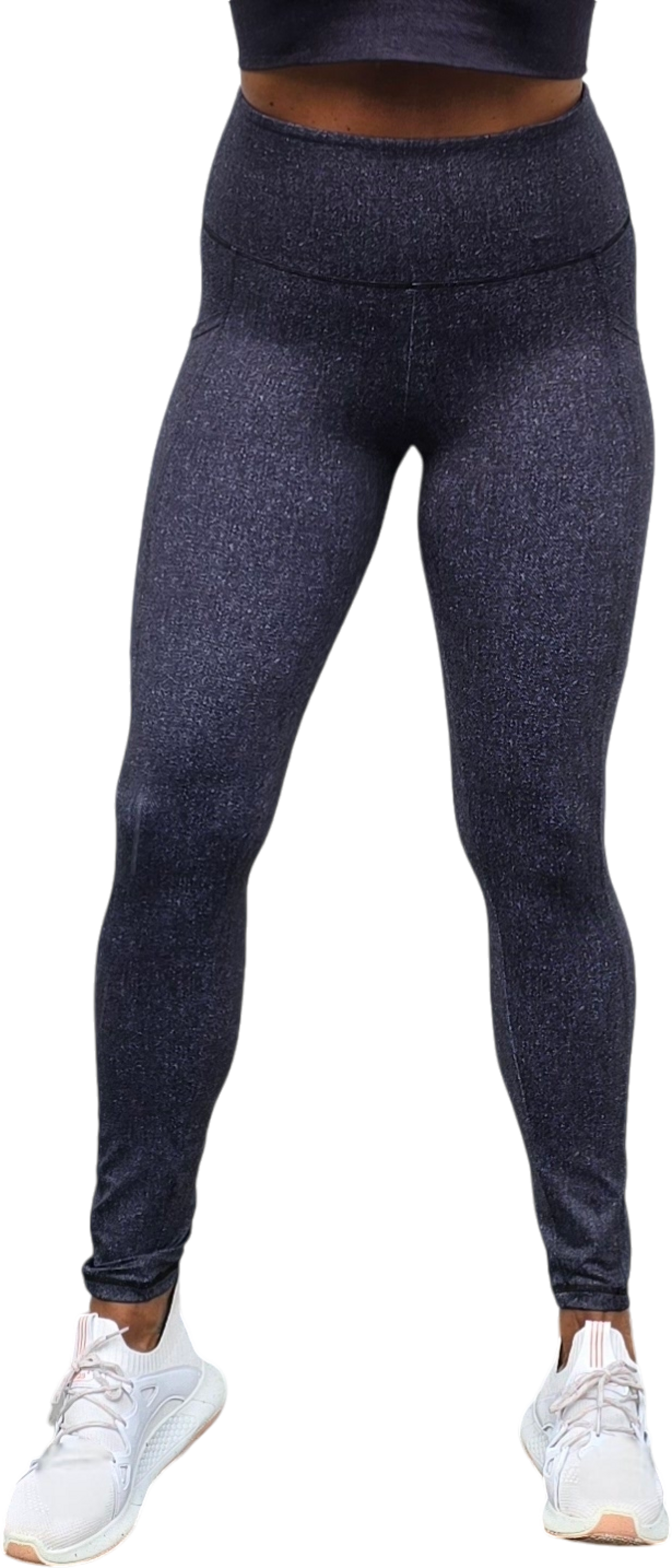 SHE DID, Mörkblå Jeans Tights