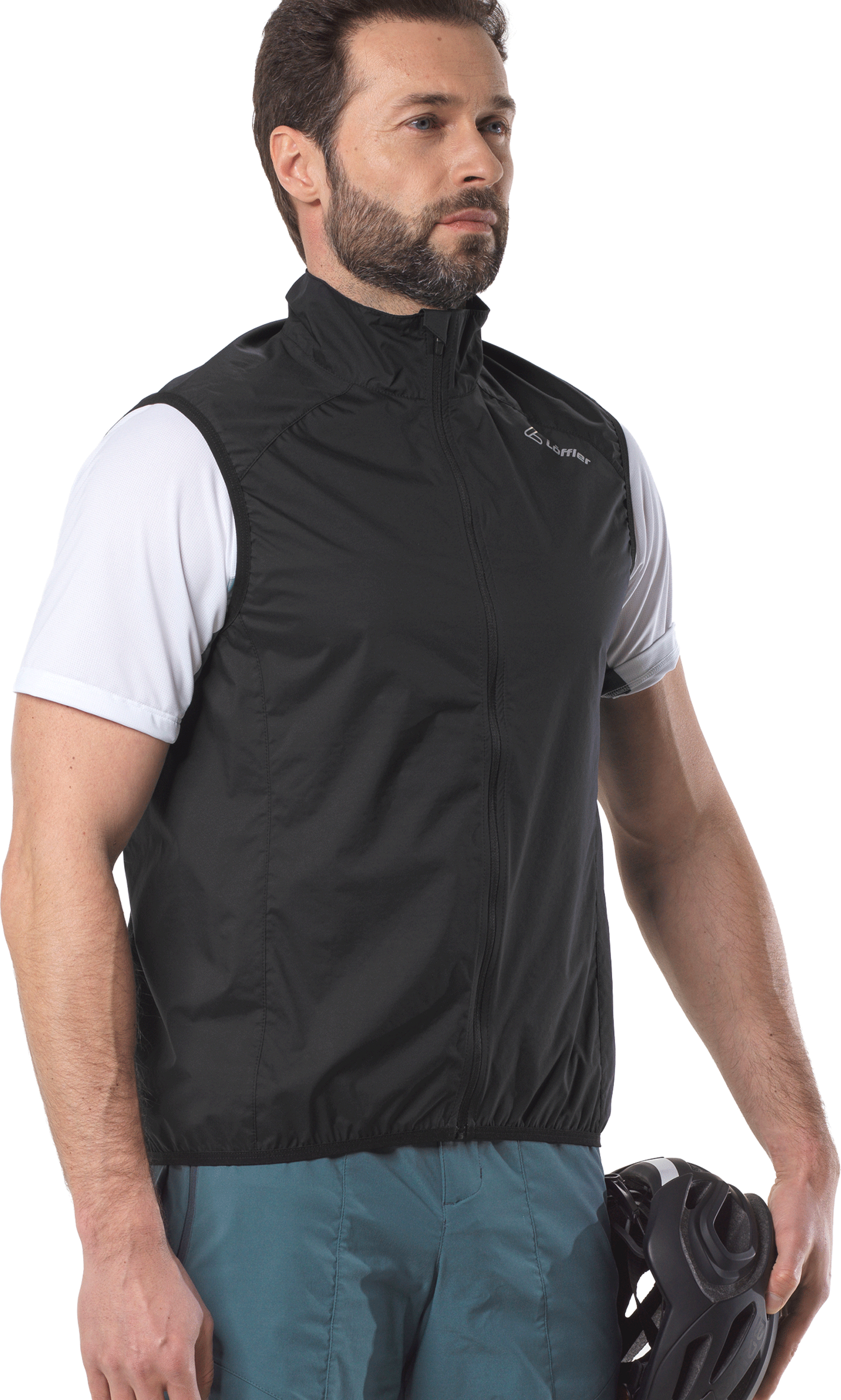L&Ouml;FFLER, M Bike Vest Cf Wpm Pocket