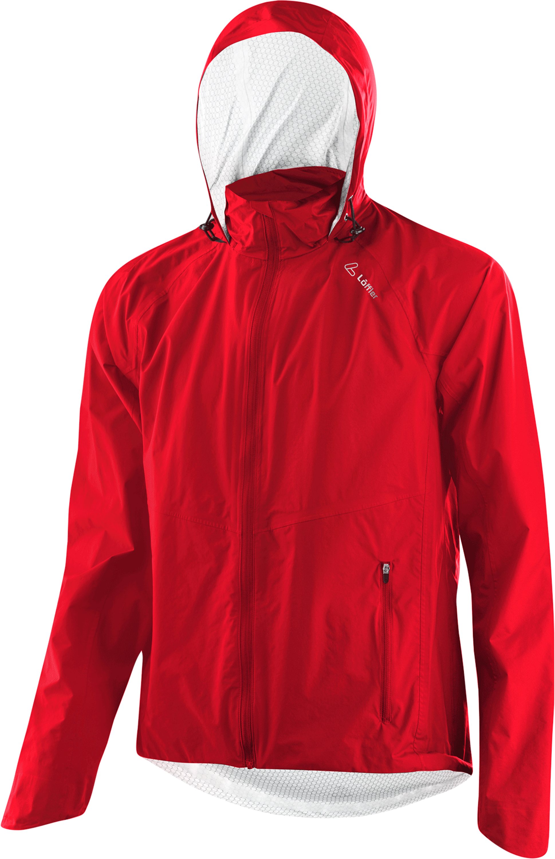 L&Ouml;FFLER, M Jacket With Hood Cf Wpm Pocket