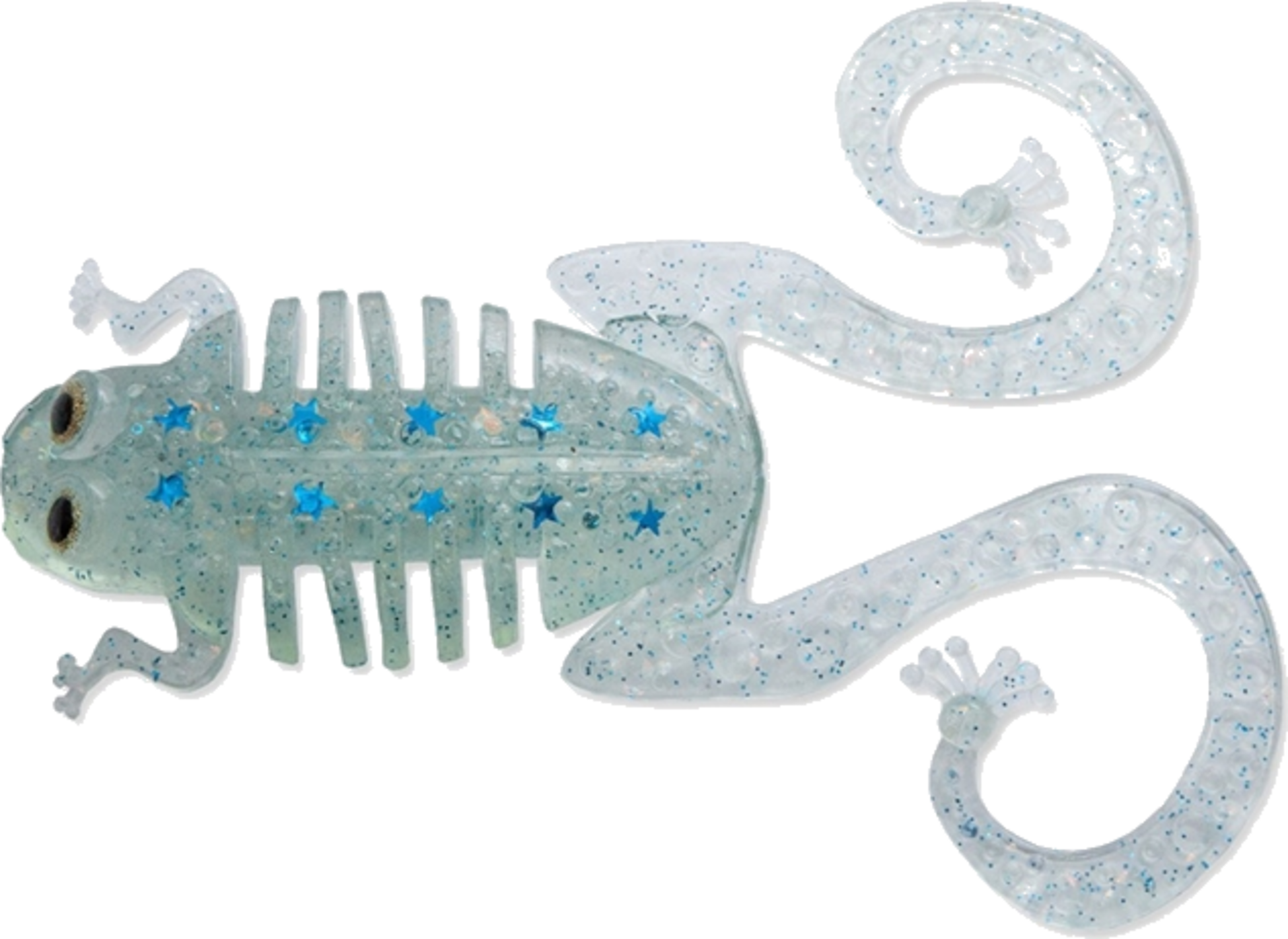 M-WAR, M-war Monkey Frog Big Transparent Og 15cm, 2-pack