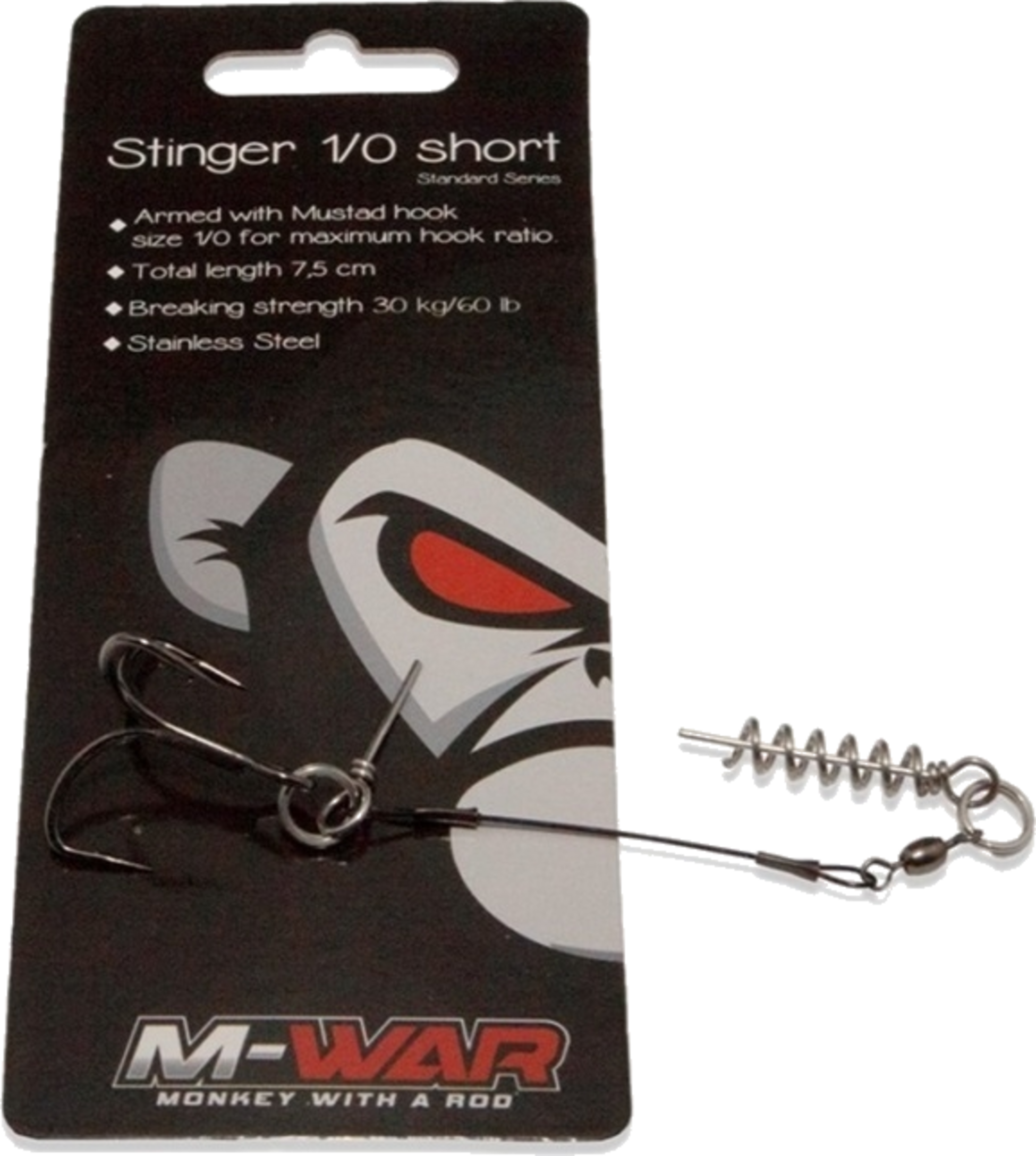 M-WAR, M-war Shallow Stinger Tackle Single 1/0