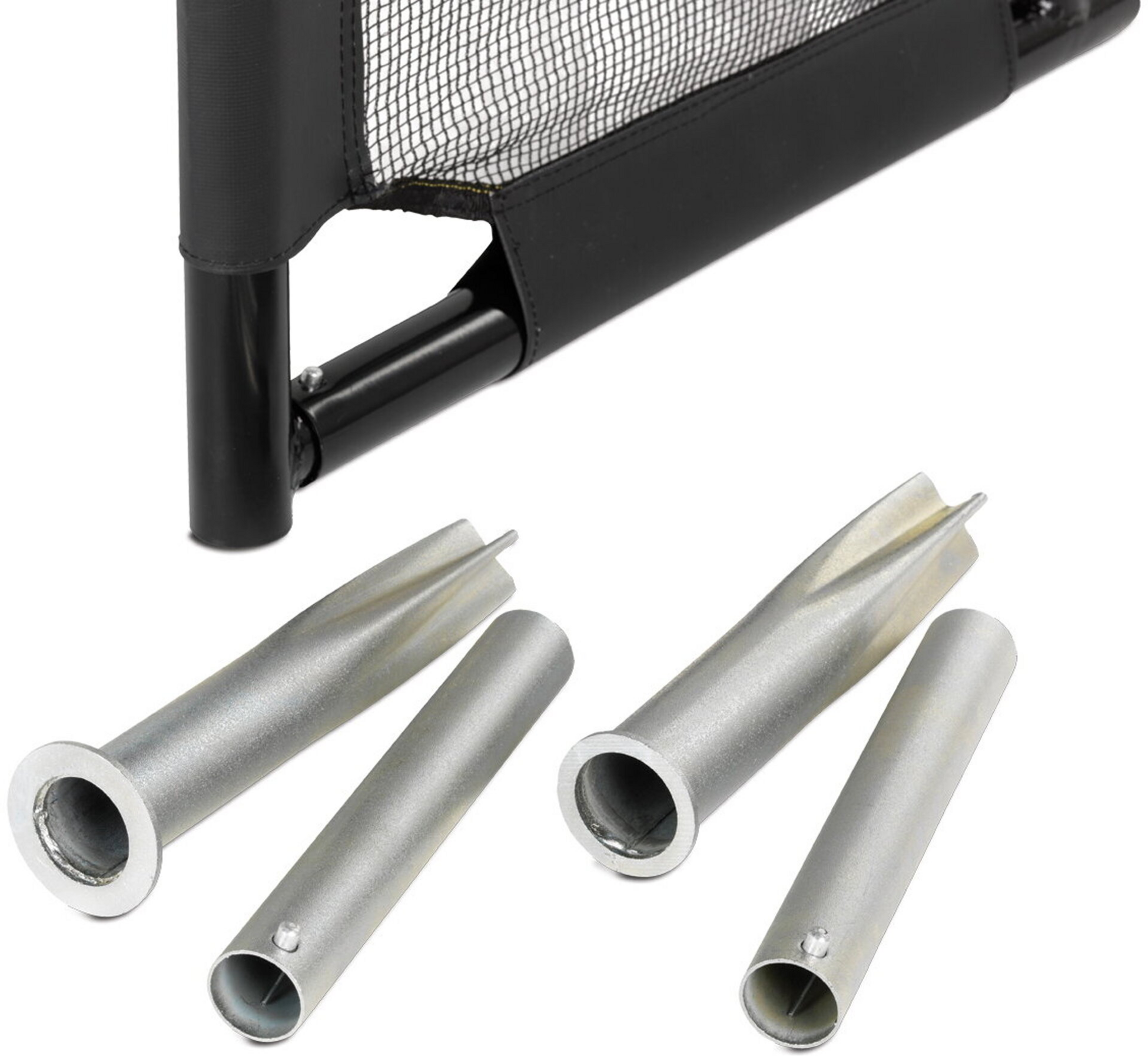 EXIT, Maestro Fotbollsm&aring;l Av St&aring;l 180x120cm - Svart