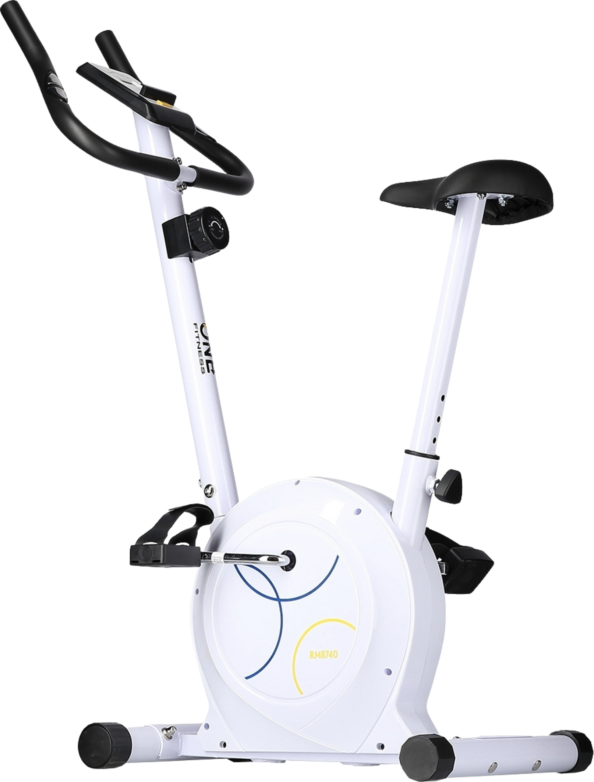 NORTHIX, Magnetic Exercise Bike, Adjustable Resistance, White