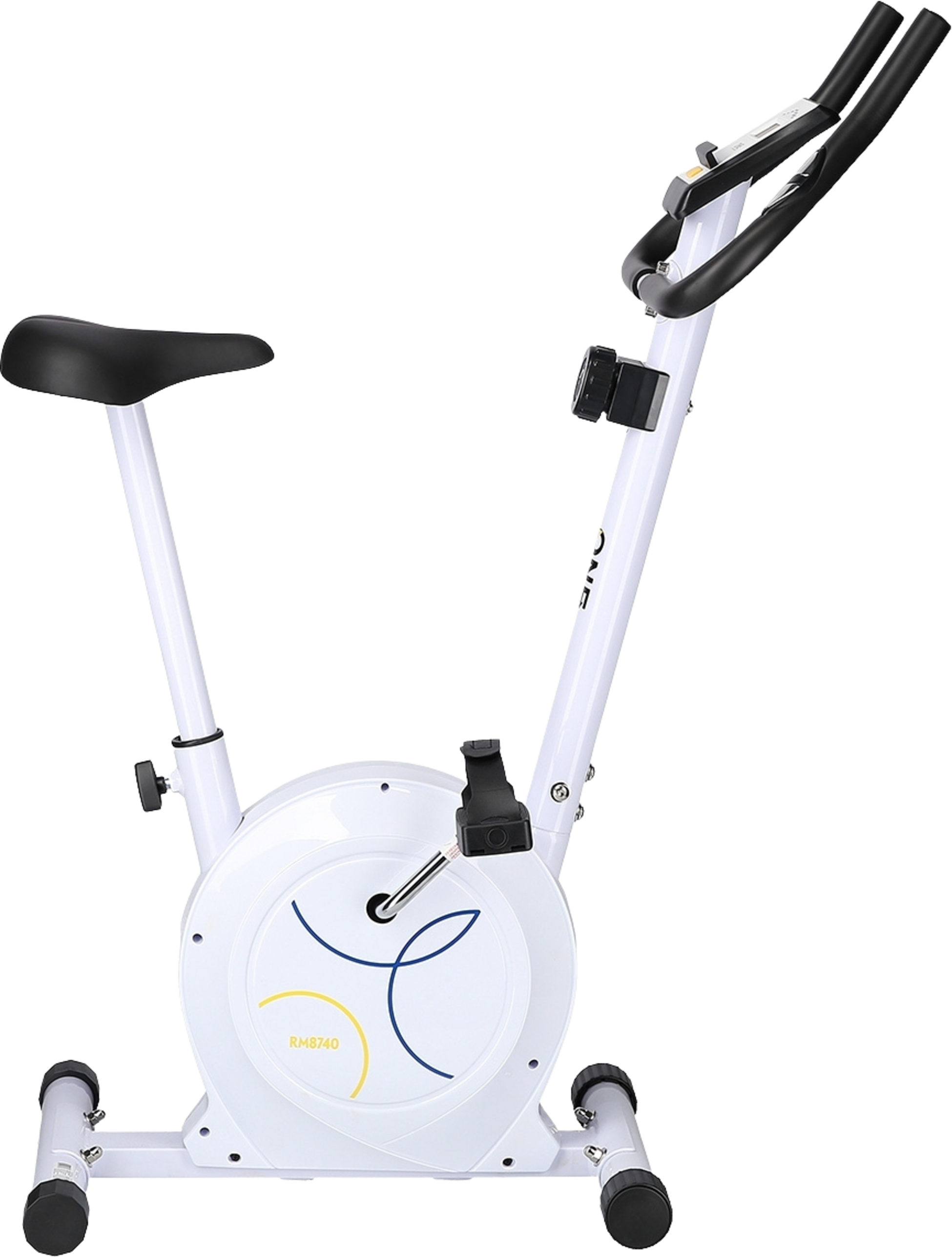 NORTHIX, Magnetic Exercise Bike, Adjustable Resistance, White