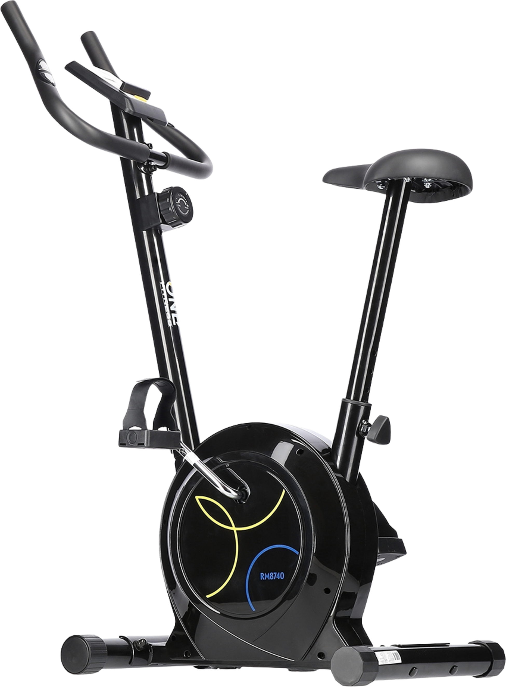 NORTHIX, Magnetic Exercise Bike, Black, Adjustable Resistance