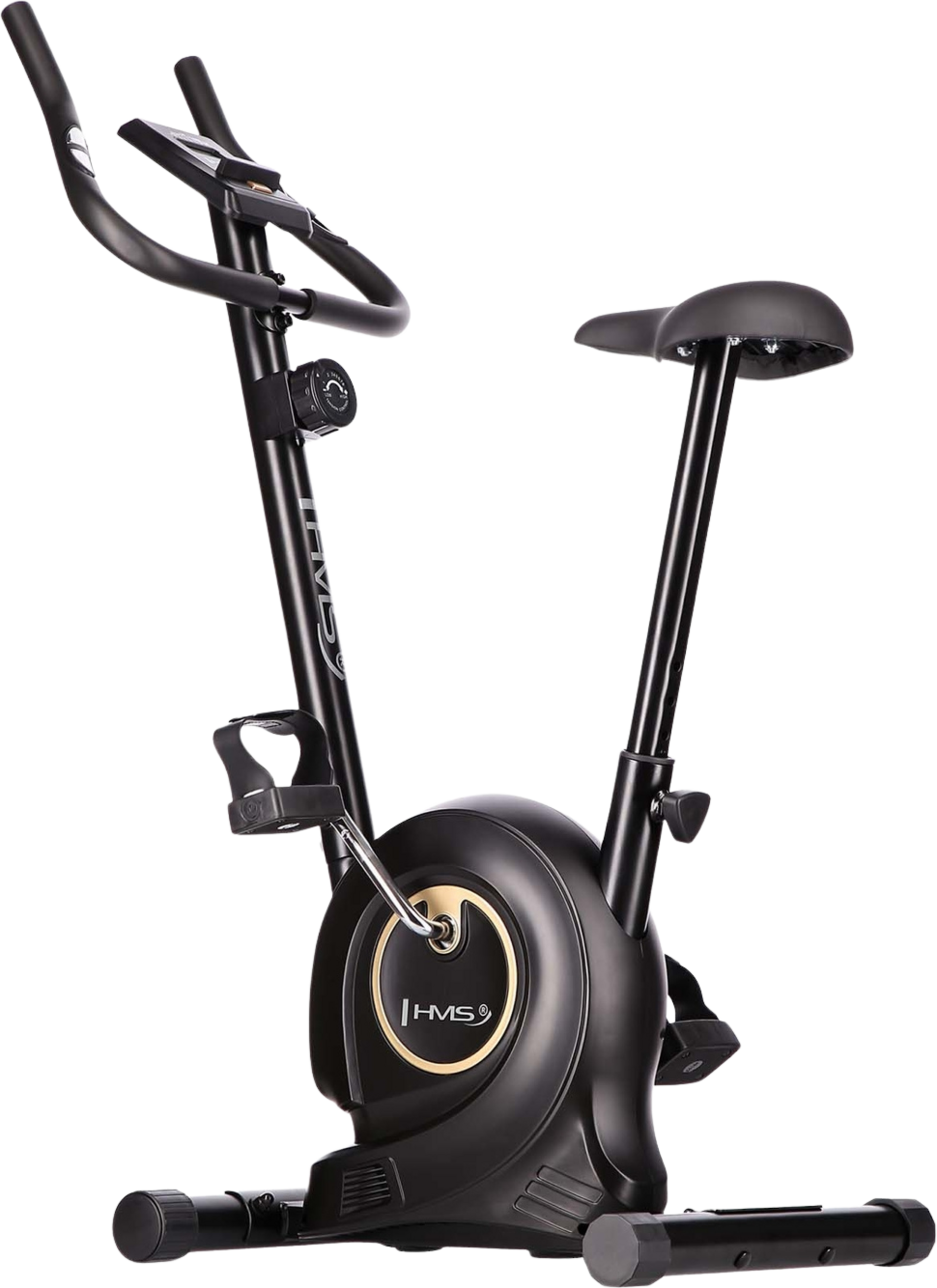 NORTHIX, Magnetic Stationary Bike, Adjustable Resistance, Black