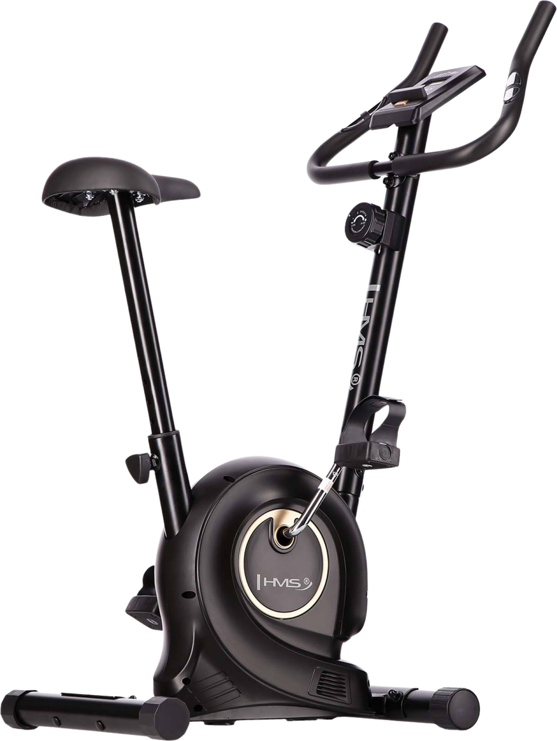 NORTHIX, Magnetic Stationary Bike, Adjustable Resistance, Black