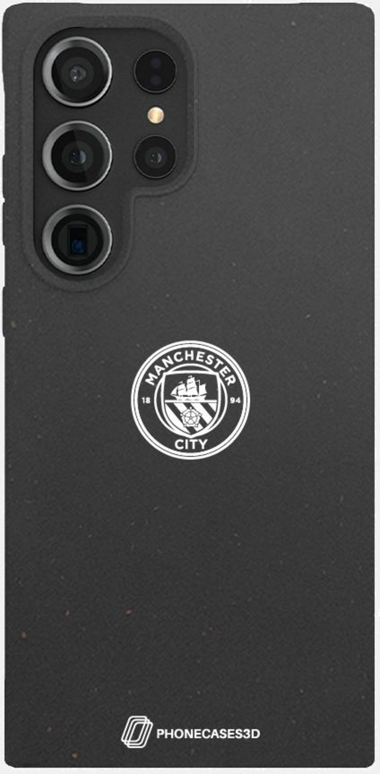 PHONECASES3D, Manchester City Official Compostable Phone Case &ndash; White Crest
