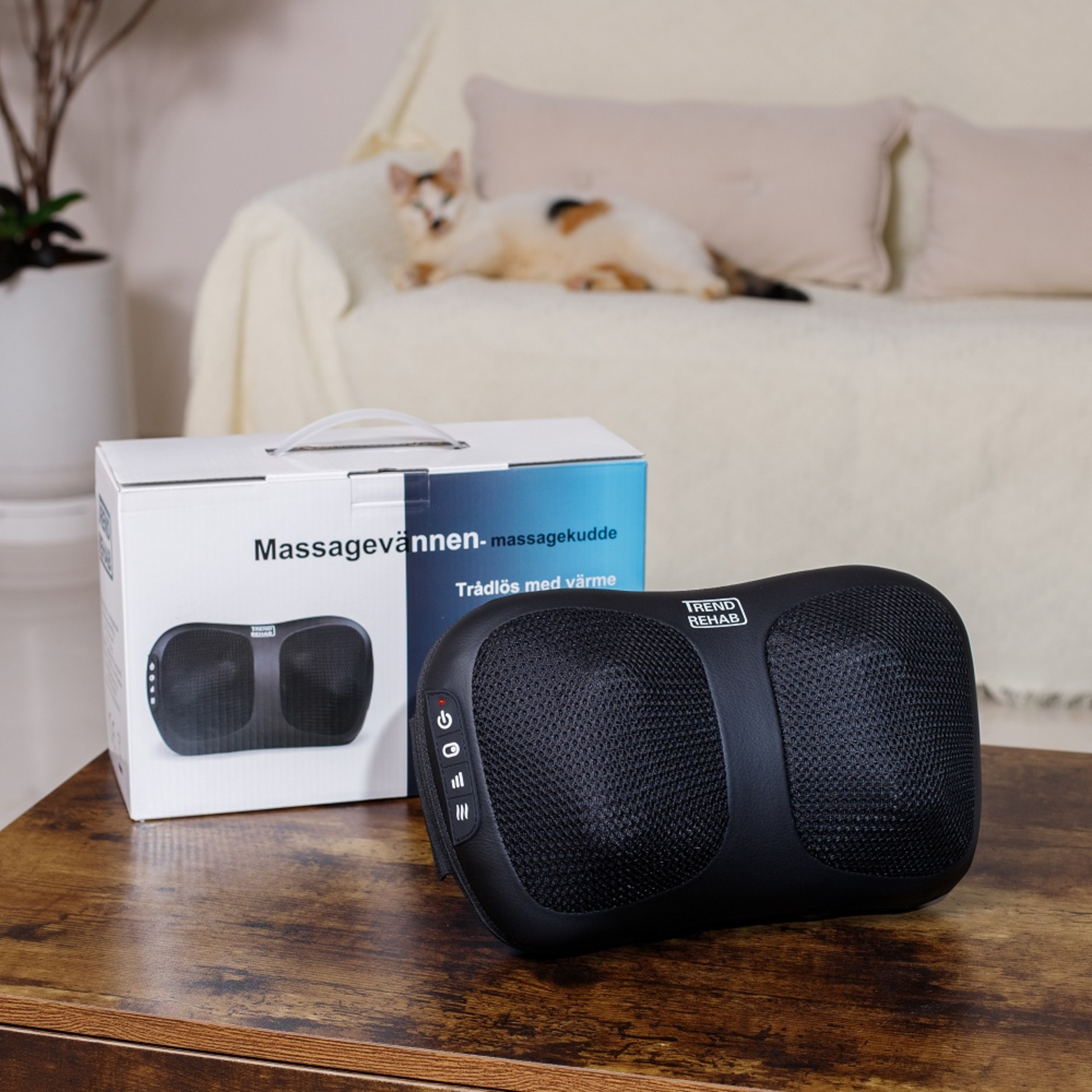 TRENDREHAB, Massage Buddy – Wireless Massage Pillow