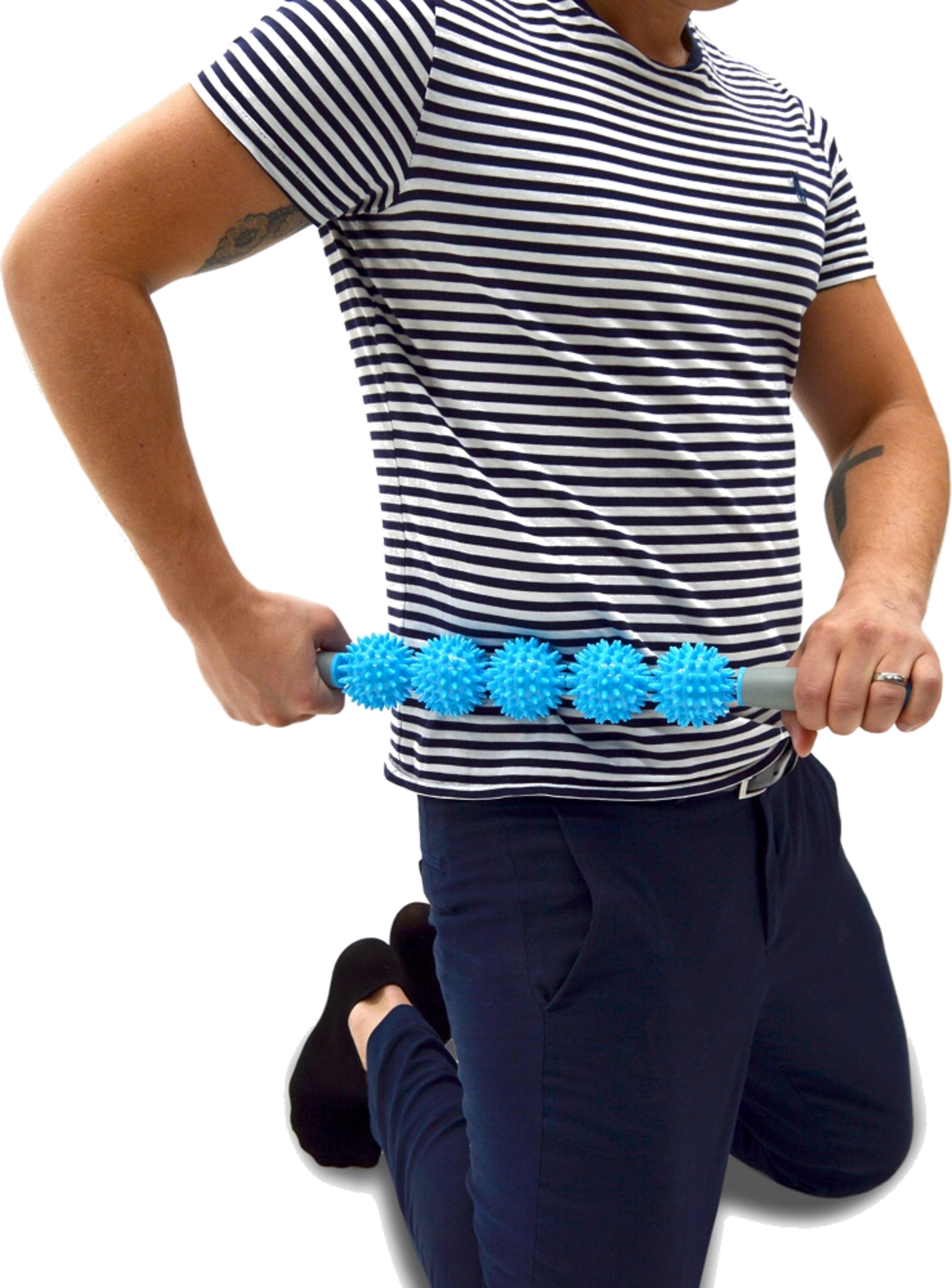 TRENDREHAB, Massage Roller With 5 Spike Balls – Trigger Point Massage