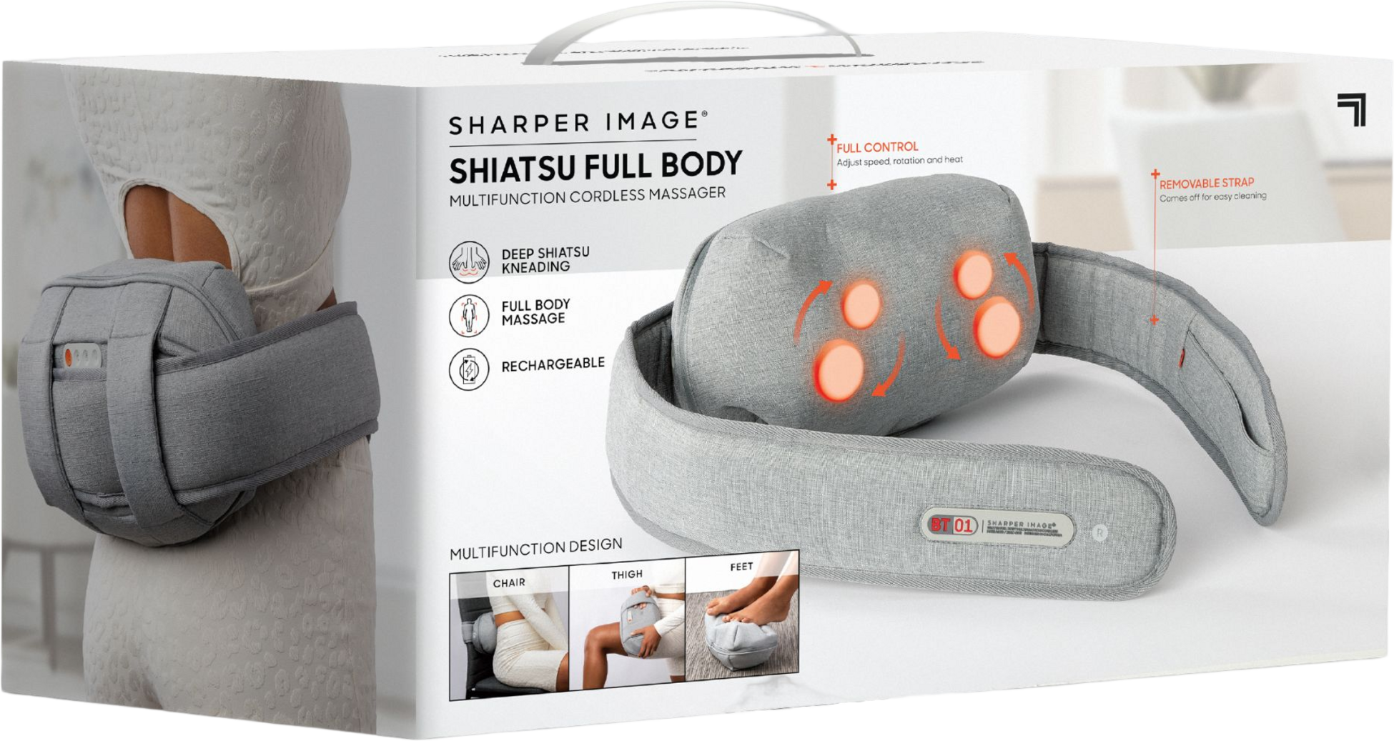 SHARPER IMAGE, Massageapparat Shiatsu Fullkropp