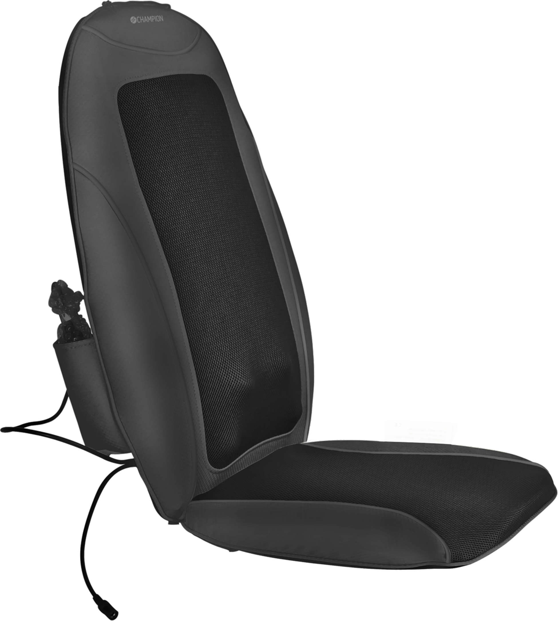 CHAMPION NORDIC, Massagedyna 3D Infraröd Värme 3-Zon MD210 Svart