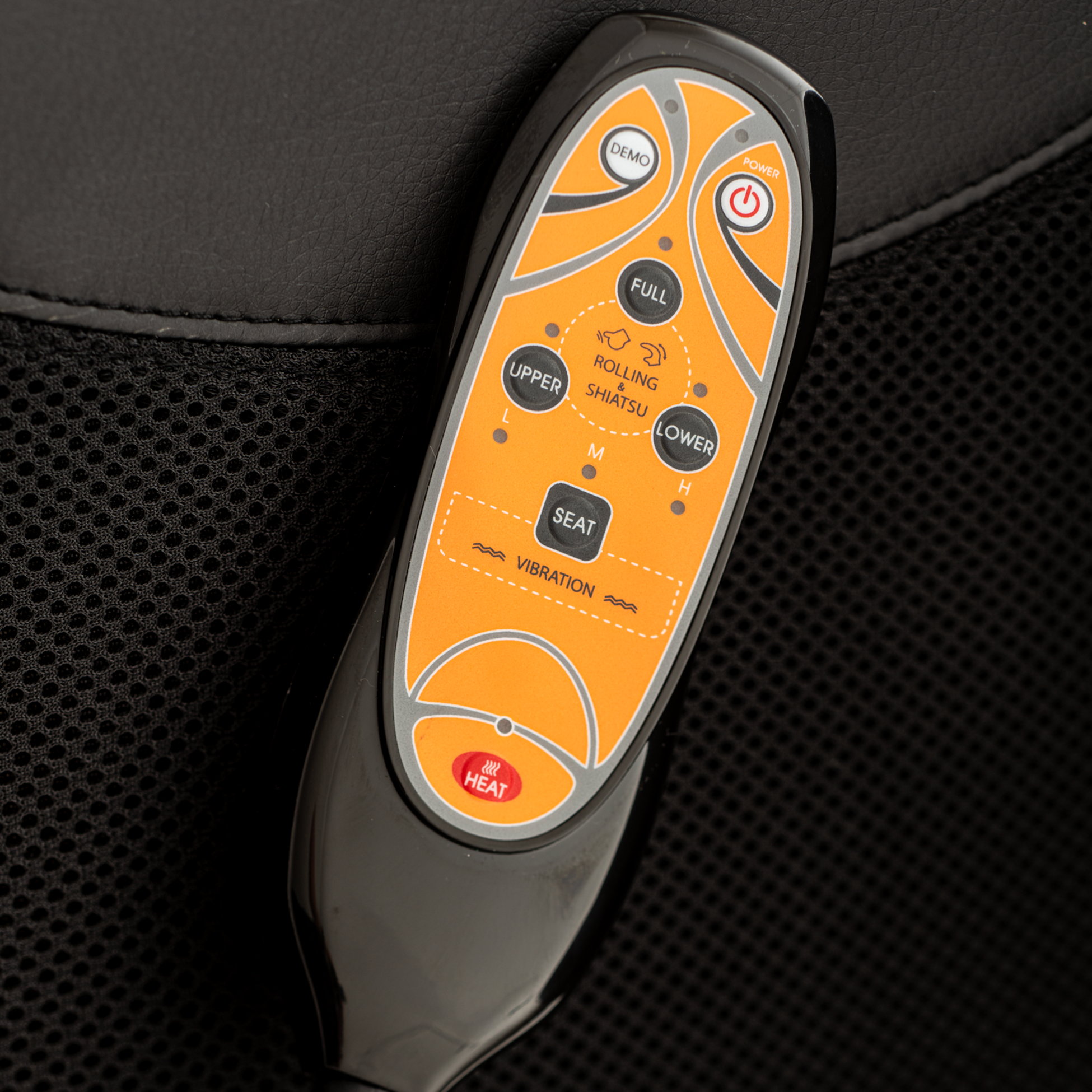 CHAMPION NORDIC, Massagedyna 3D Infraröd Värme 3-Zon MD210 Svart