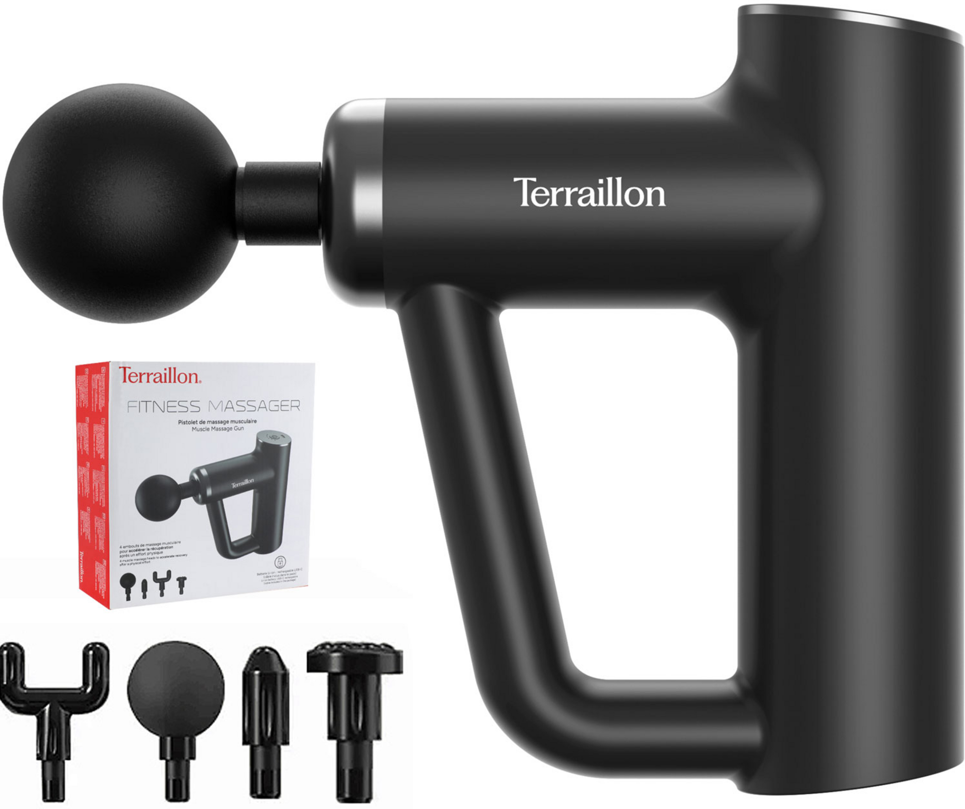 TERRAILLON, Massagepistol Fitness Massager