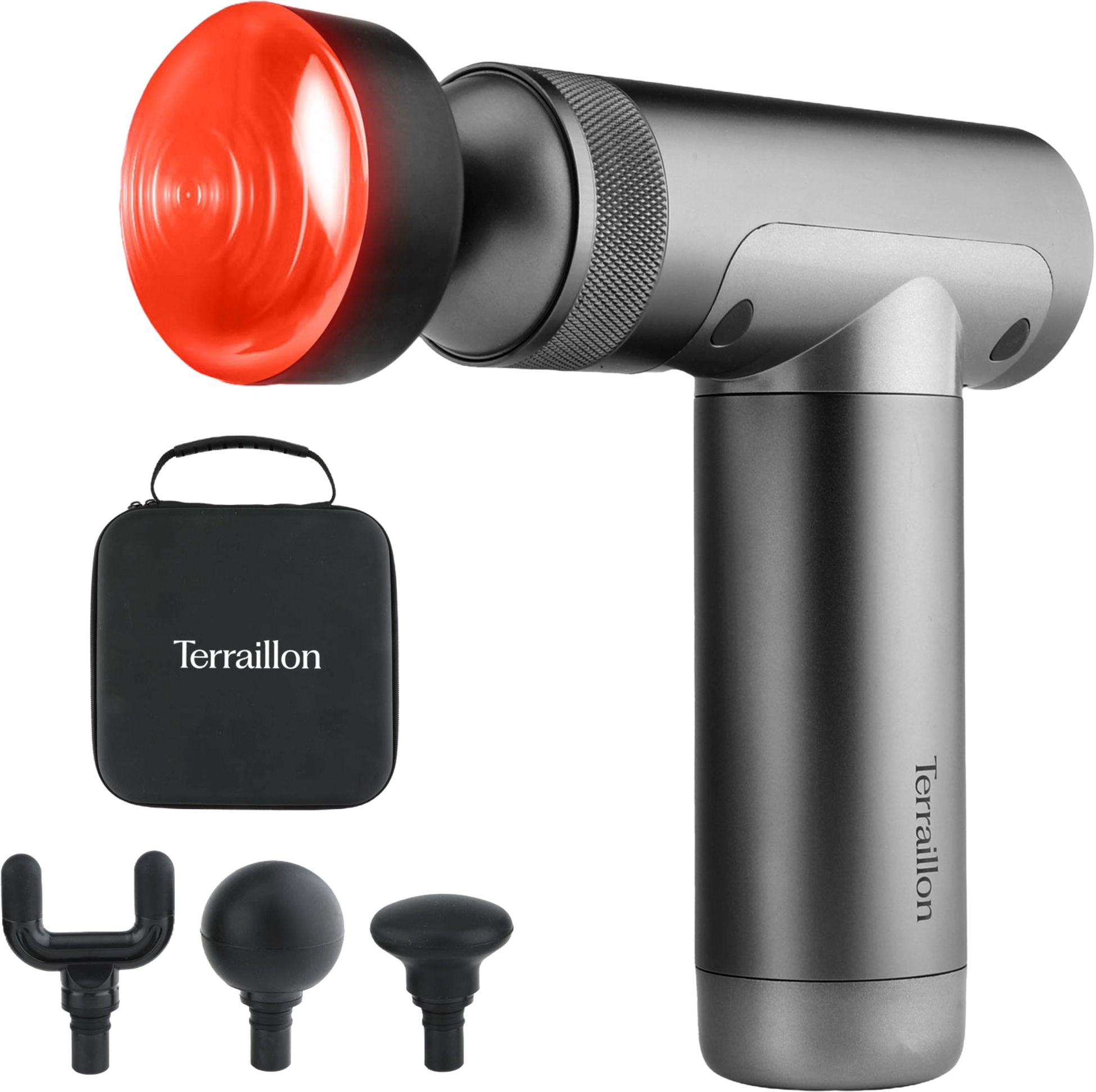 TERRAILLON, Massagepistol Muscle Massager Med V&auml;rme