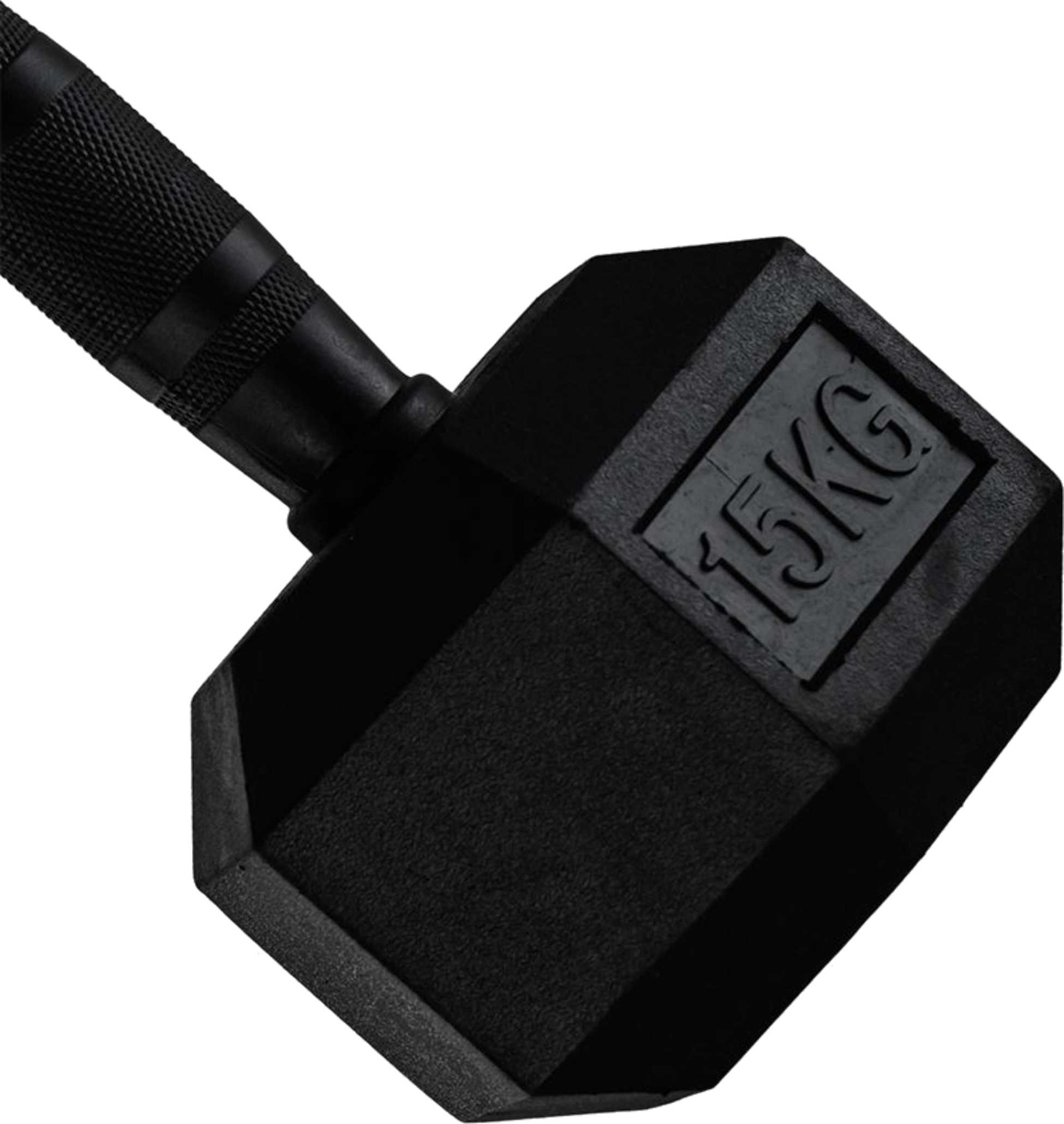 MASTER FITNESS, Master Fitness Nero Rubber Coated Hex, Hex Hantlar