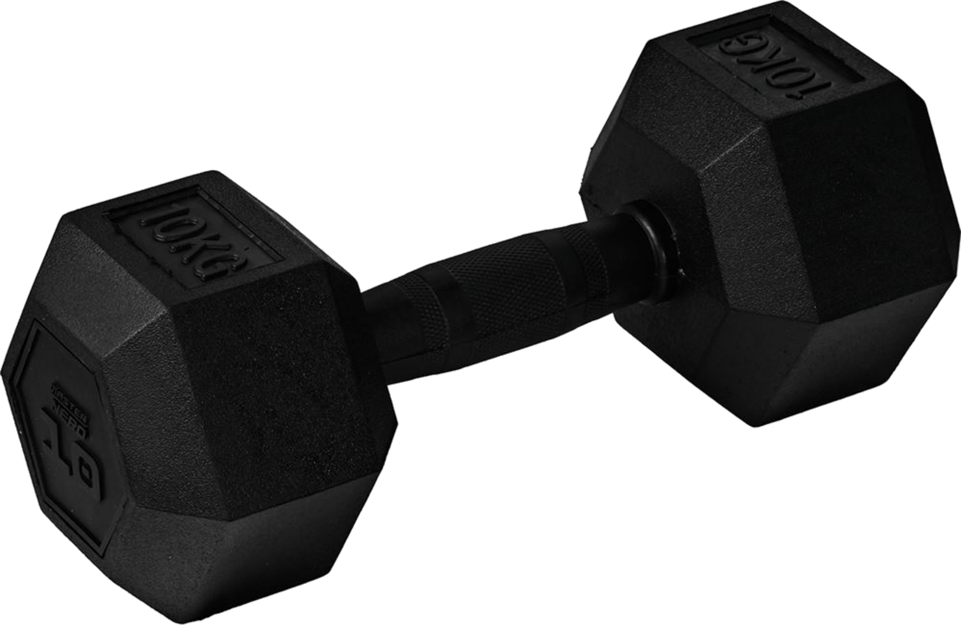 MASTER FITNESS, Master Fitness Nero Rubber Coated Hex, Hex Hantlar